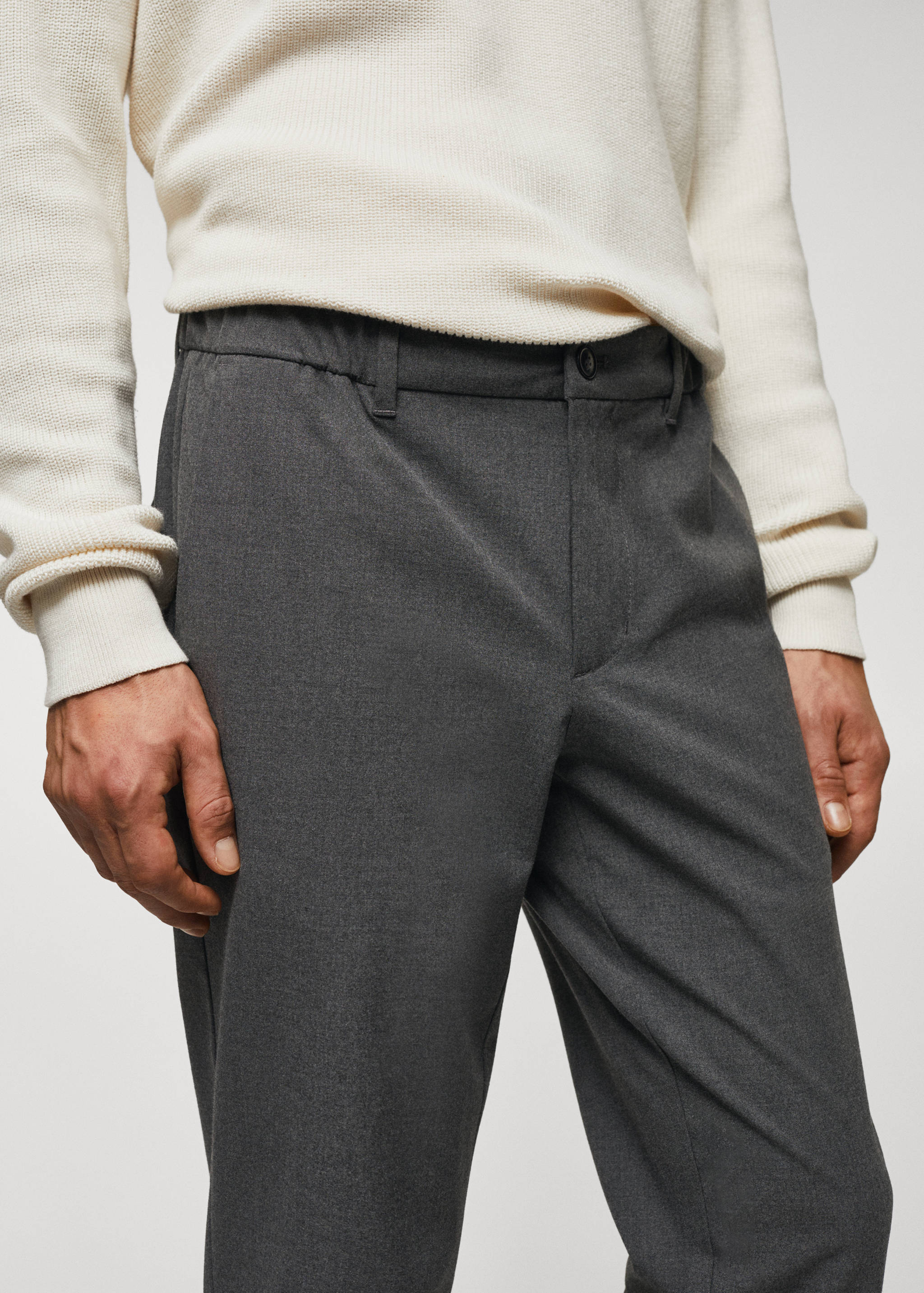 Slim Fit-Joggerpants mit Kordel - Detail des Artikels 1