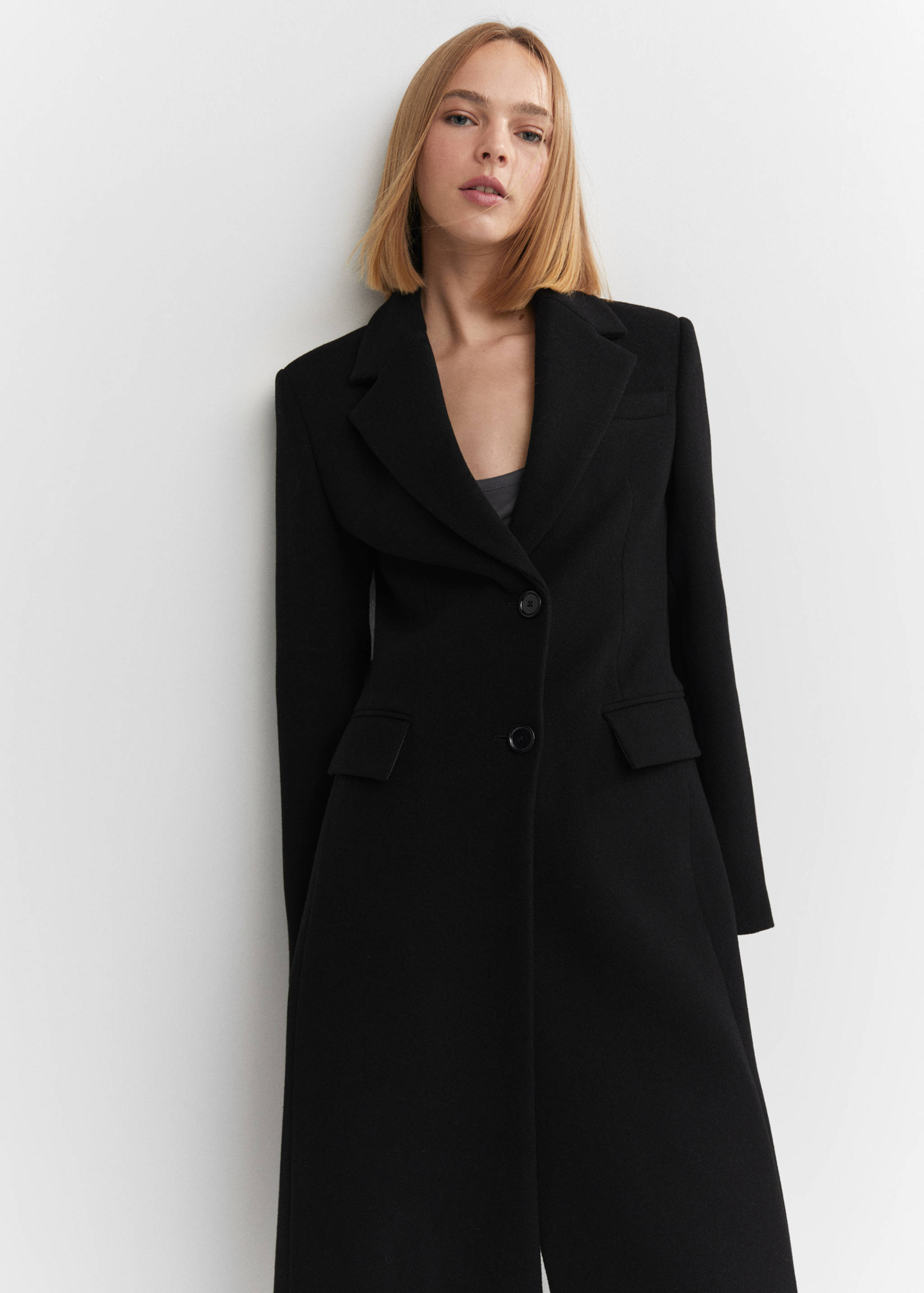 Manteau long en laine - Détail de l'article 3