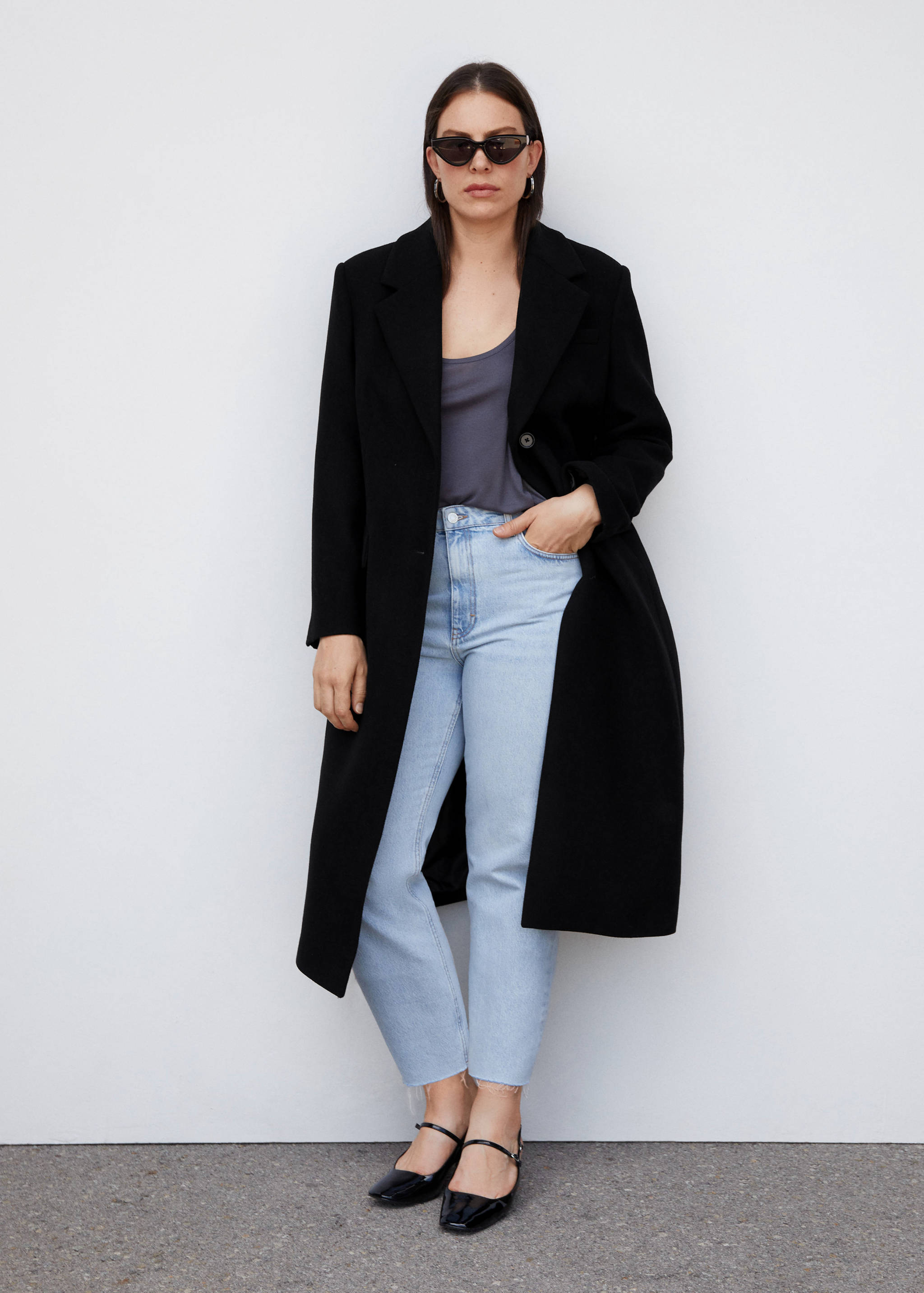 Manteau long en laine - Détail de l'article 6
