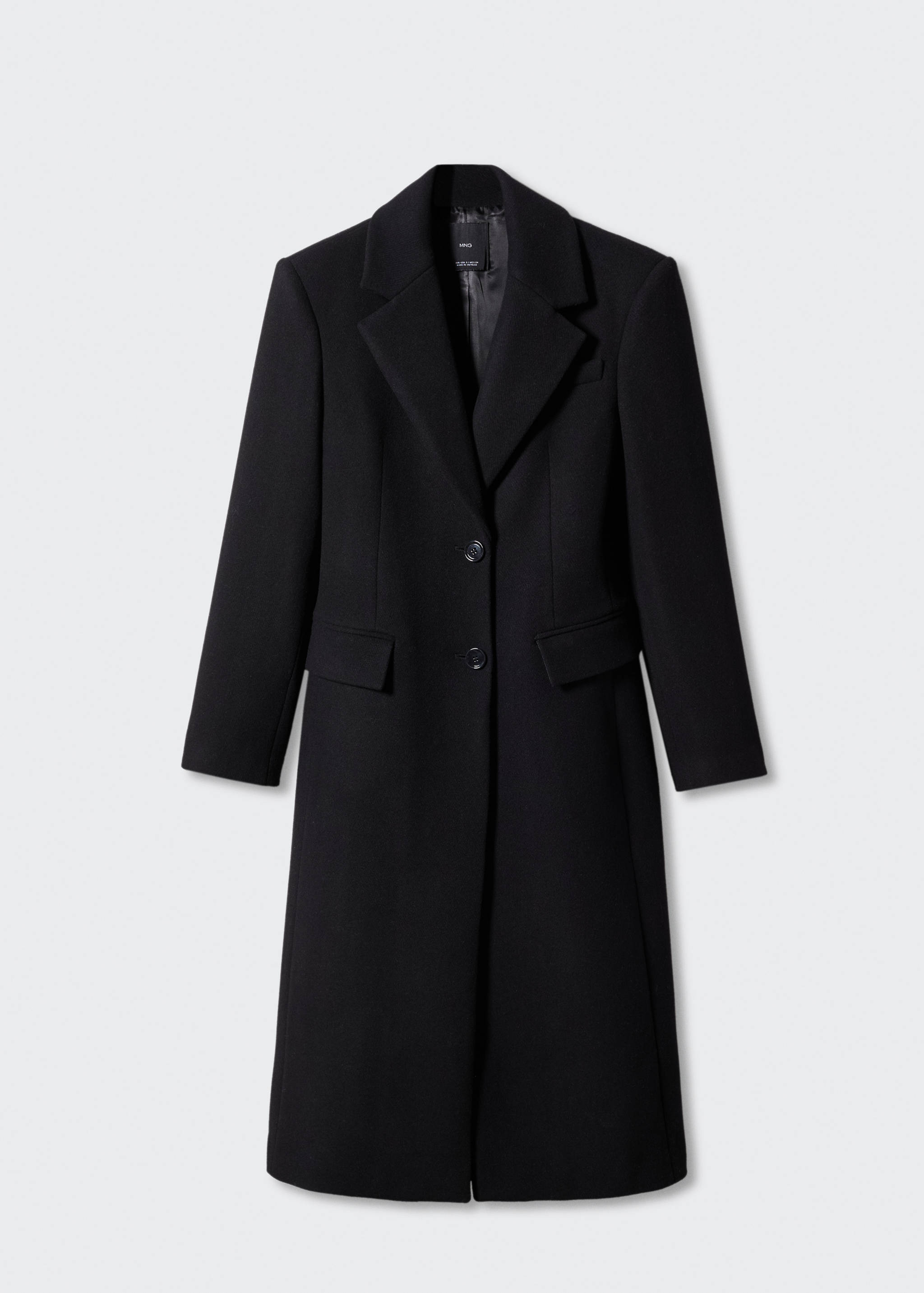 Manteau long en laine - Article sans modèle