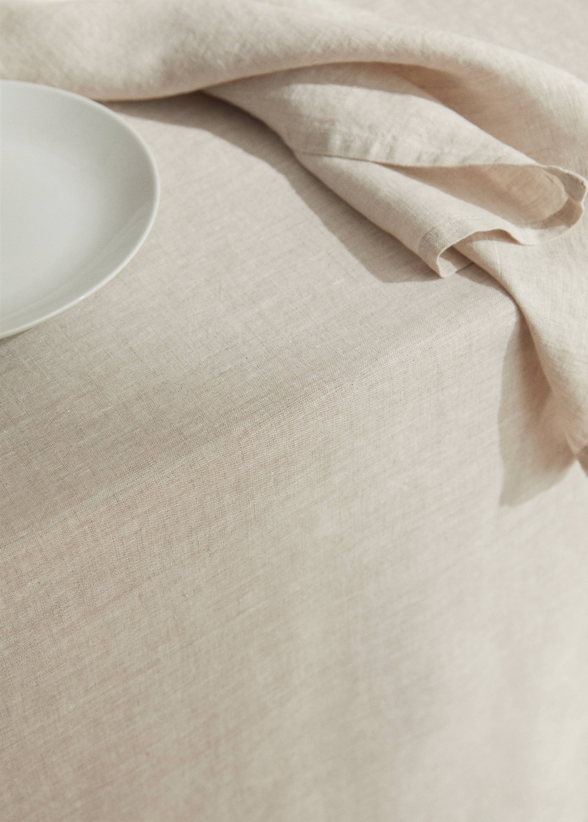 100% linen tablecloth 170x170cm - Details of the article 7