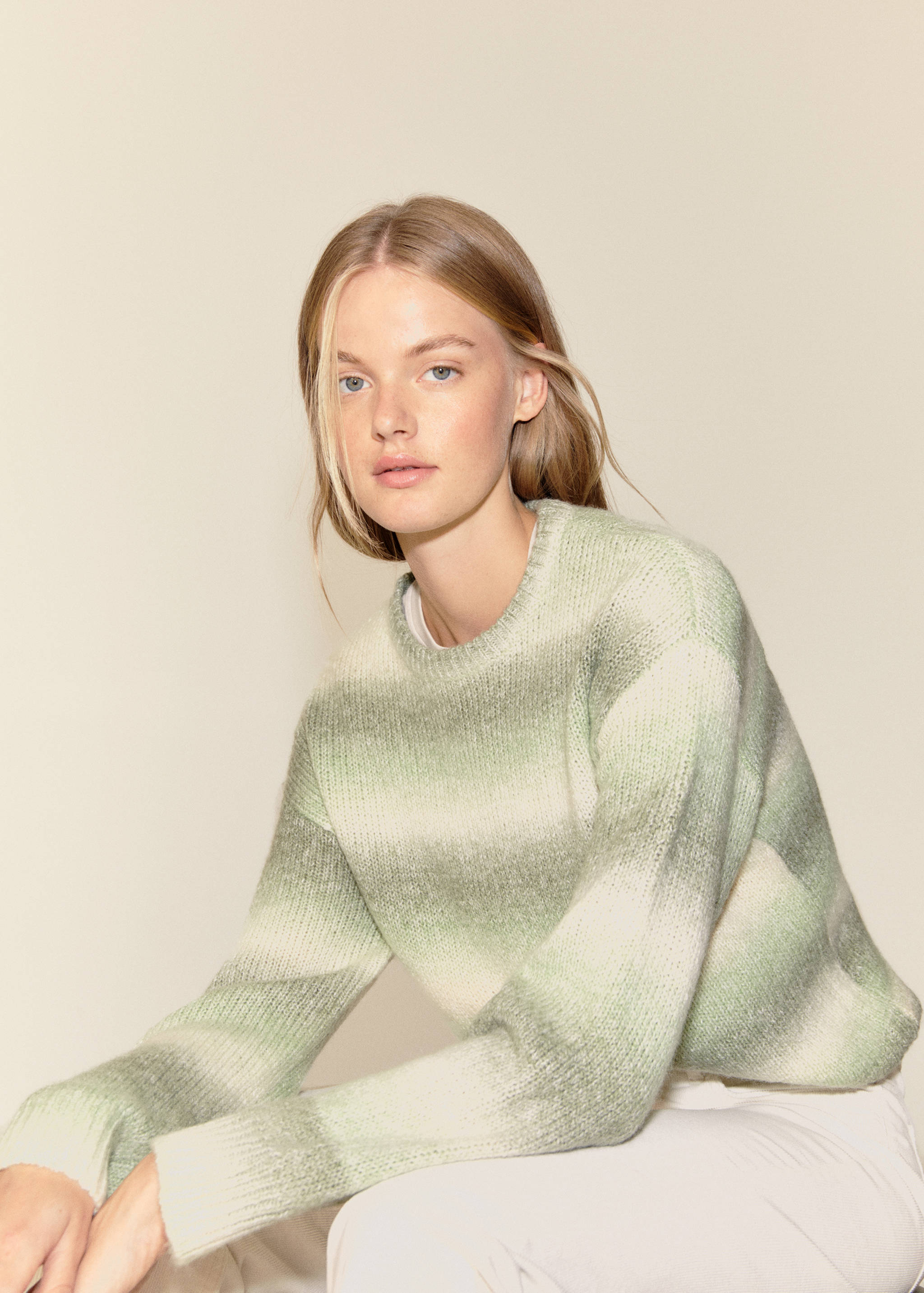 Gradient-print sweater - Details of the article 5