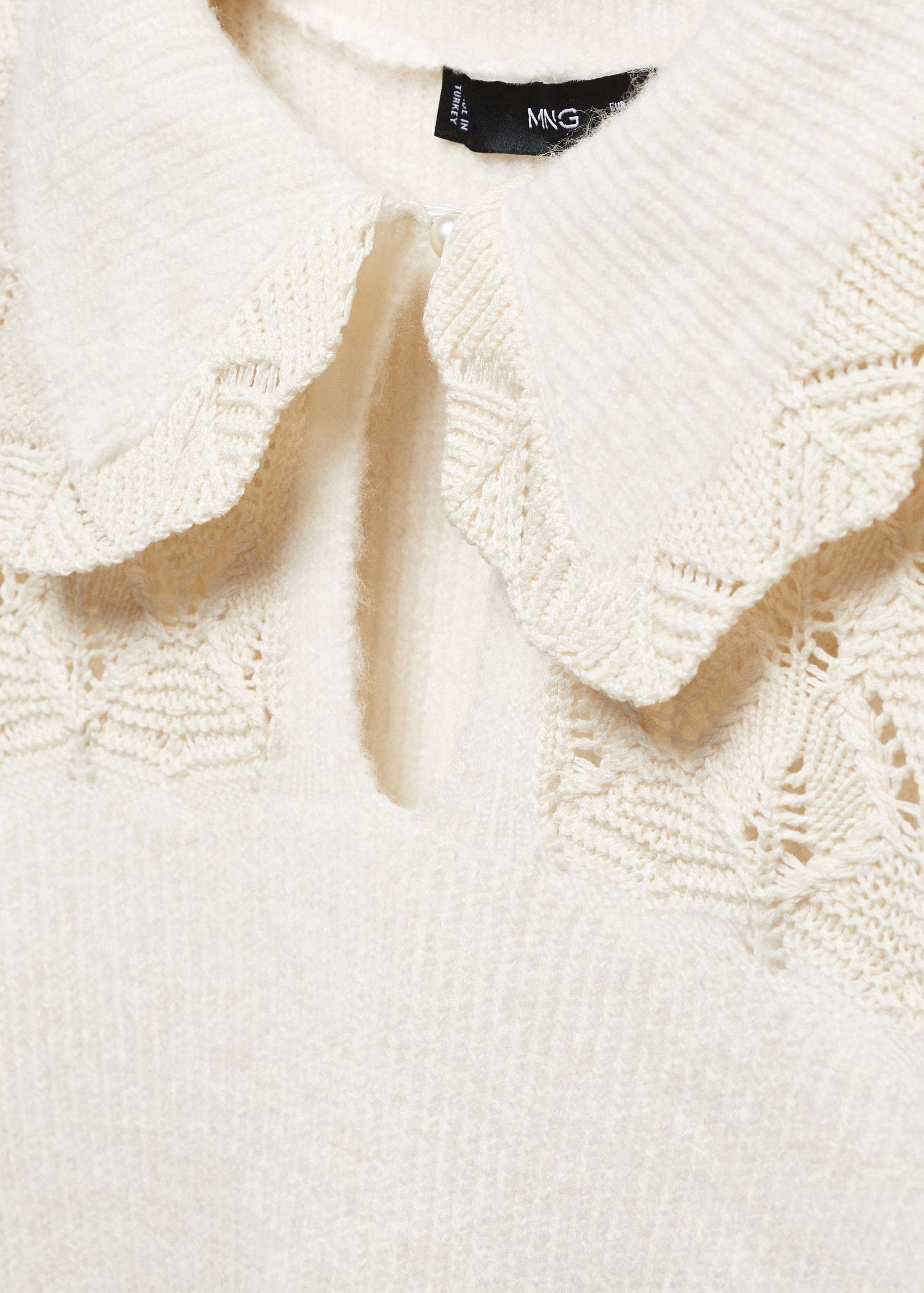 Openwork-knit sweater - Details of the article 8