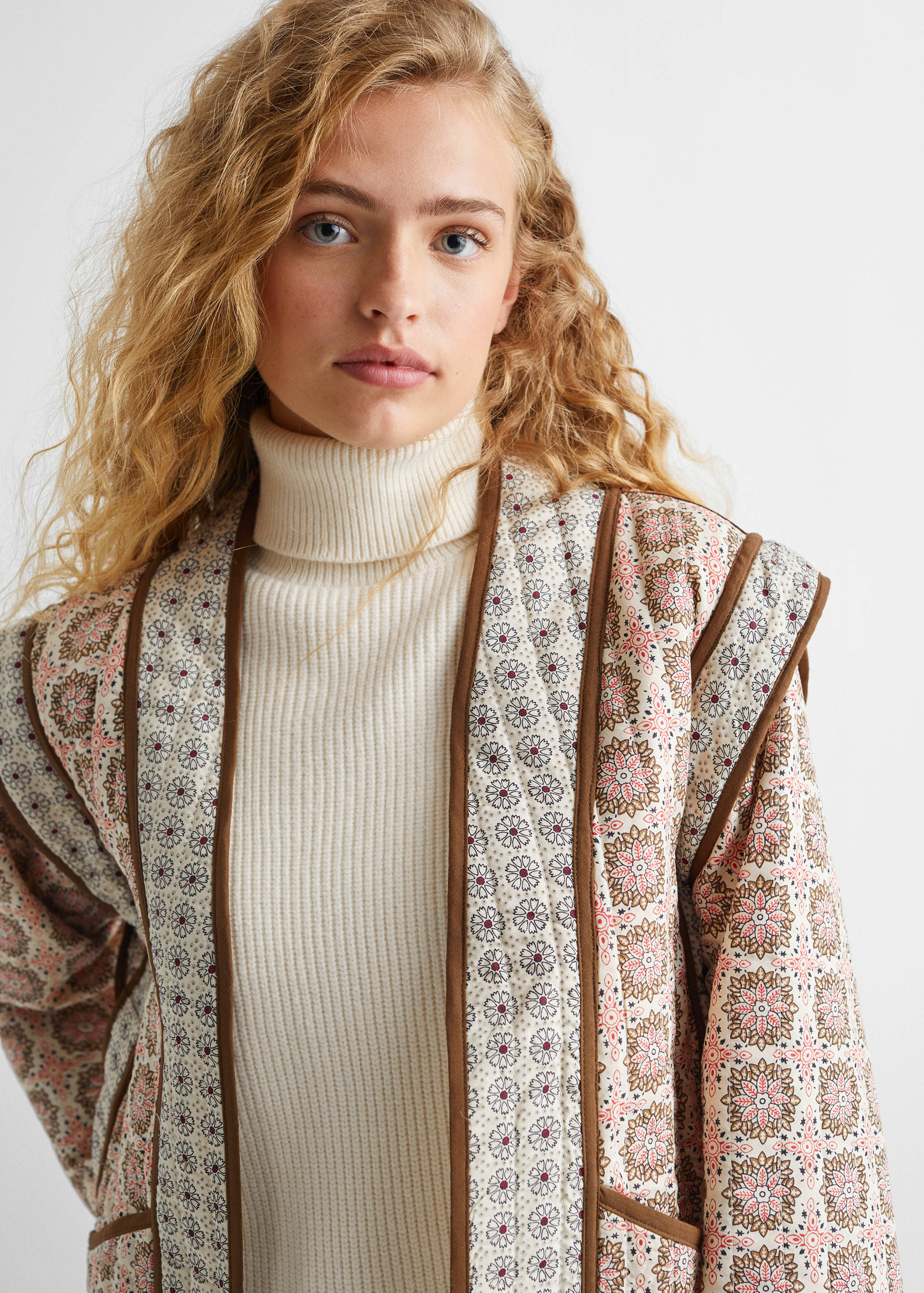 Gemusterte Steppjacke - Detail des Artikels 1