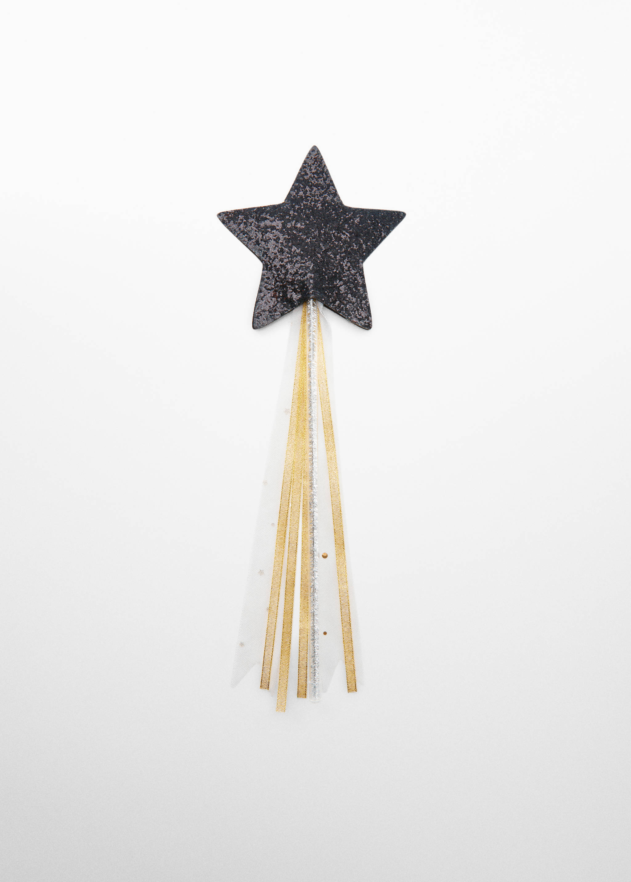 Glitter and tulle star costume wand - Article without model