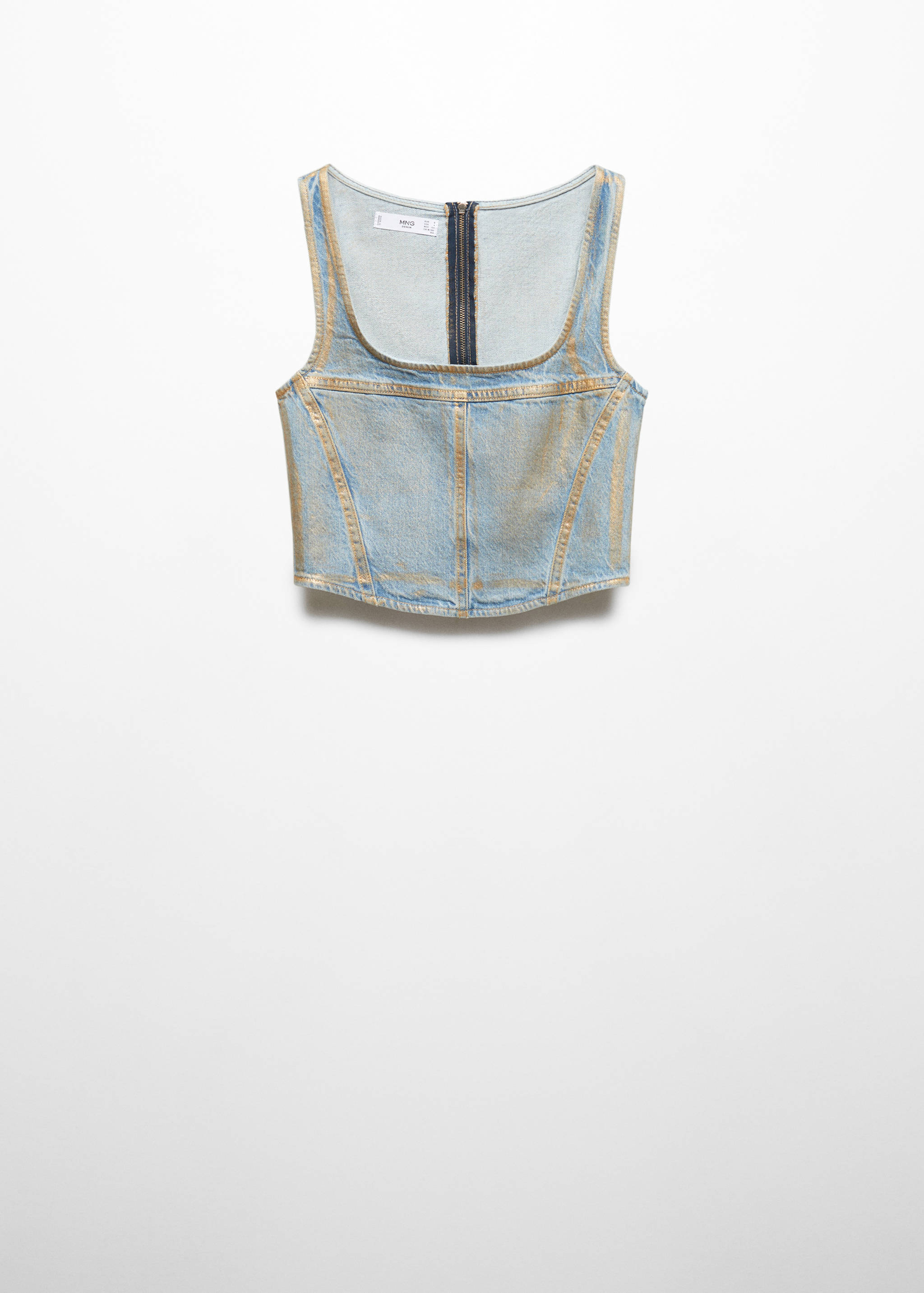Denim foil top - Article without model