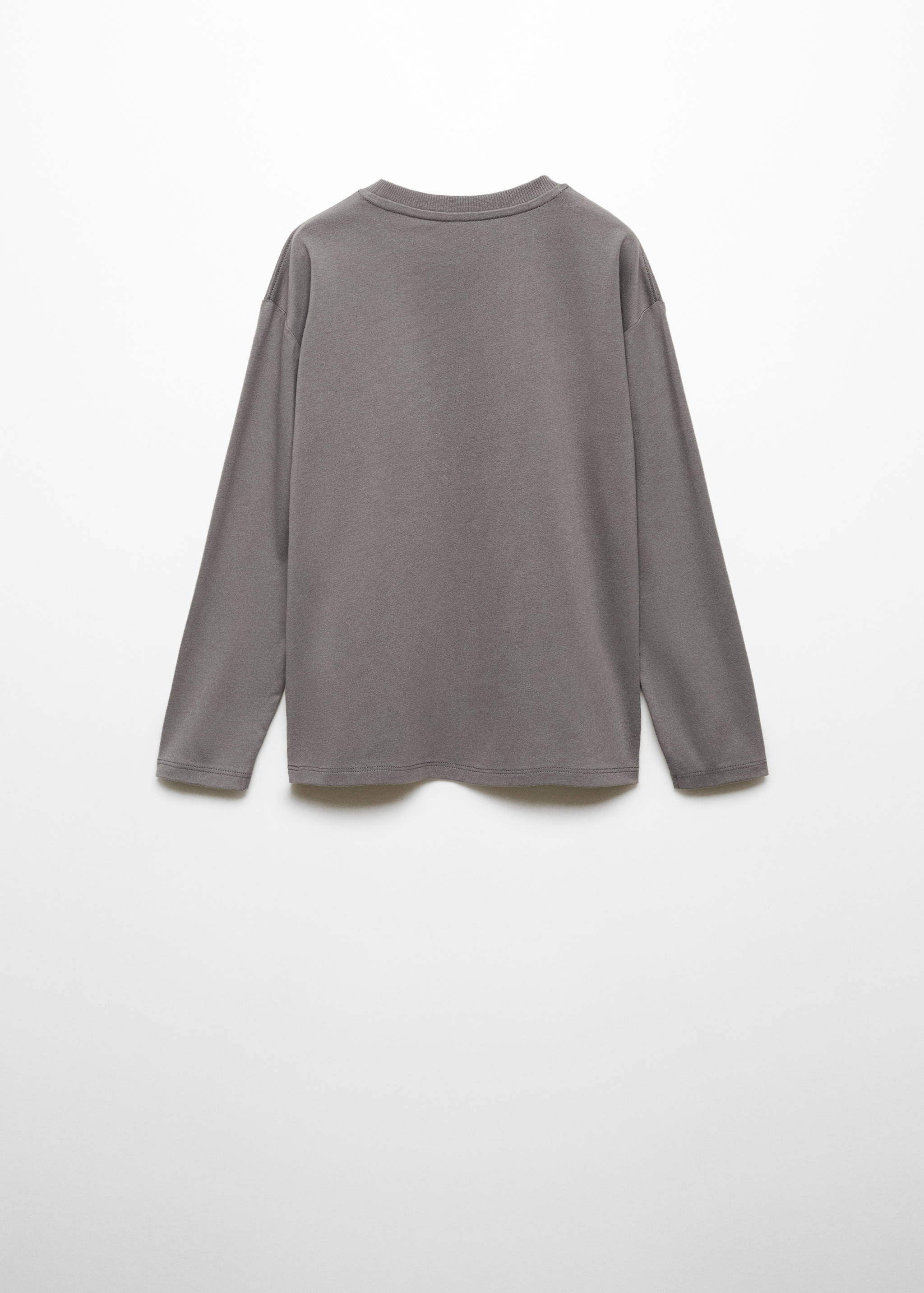 T-shirt manches longues imprimé - Verso de l’article