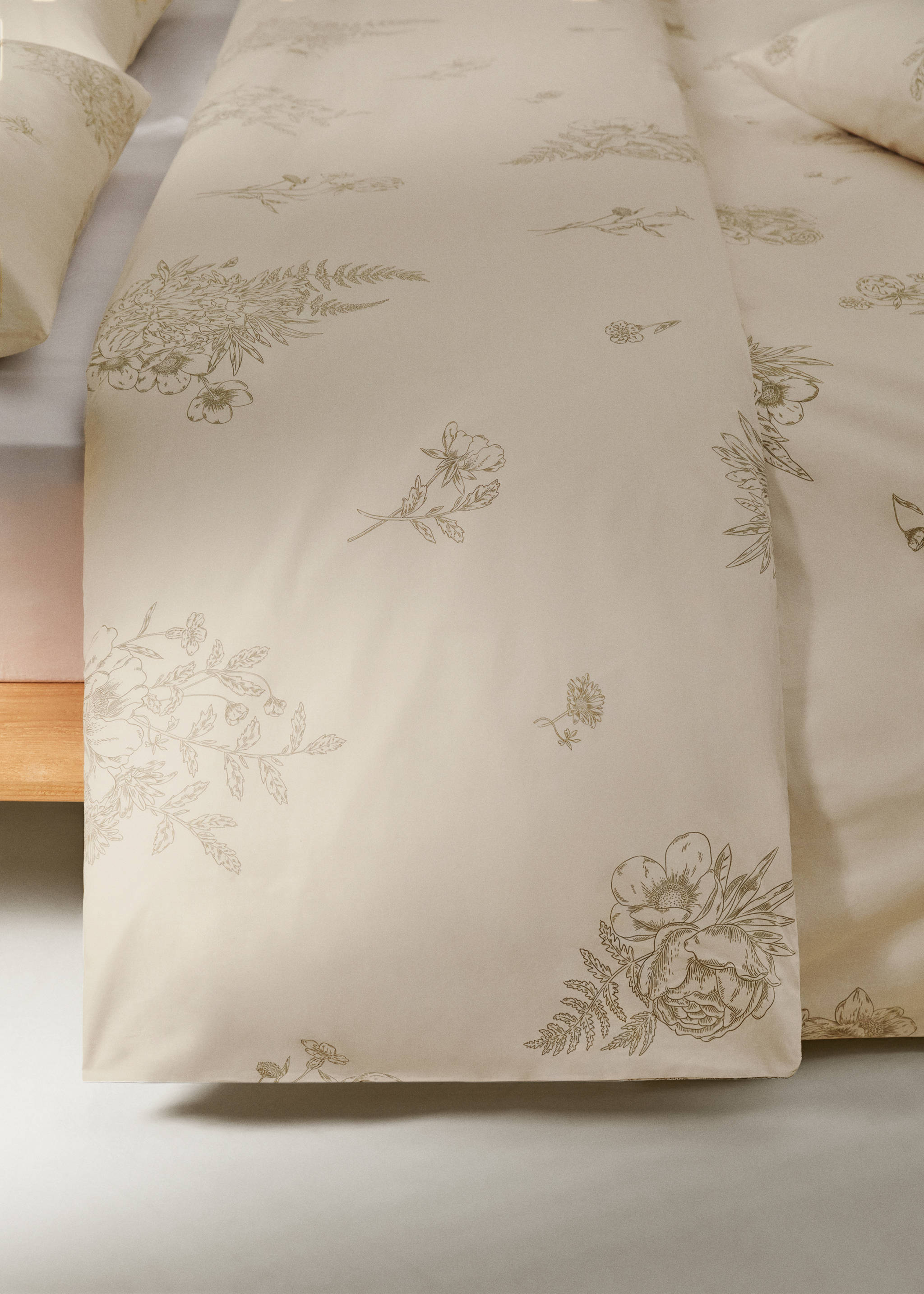 Floral design duvet cover single bed - Details of the article 8