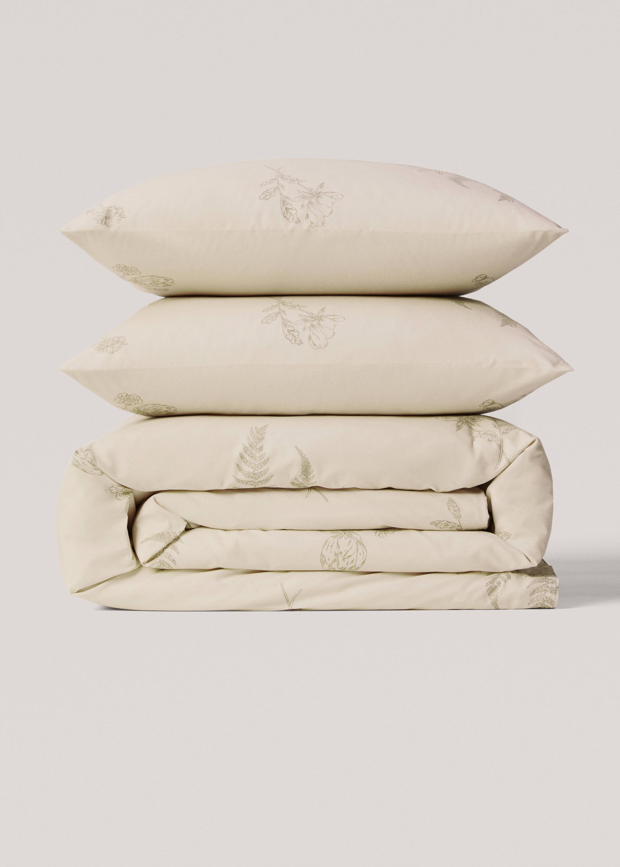 Floral design duvet cover single bed - Article without model