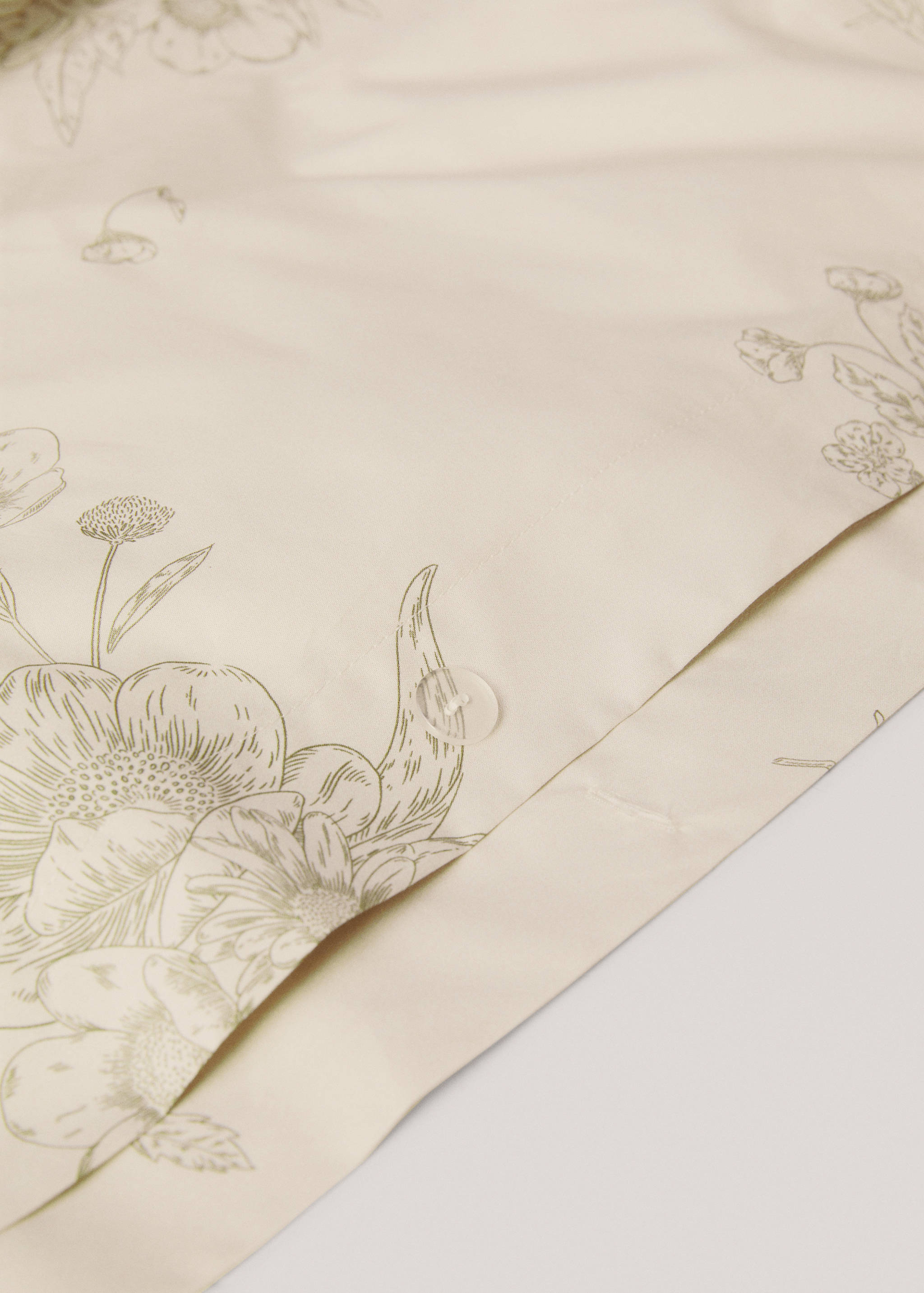 Floral design duvet cover single bed - Details of the article 1