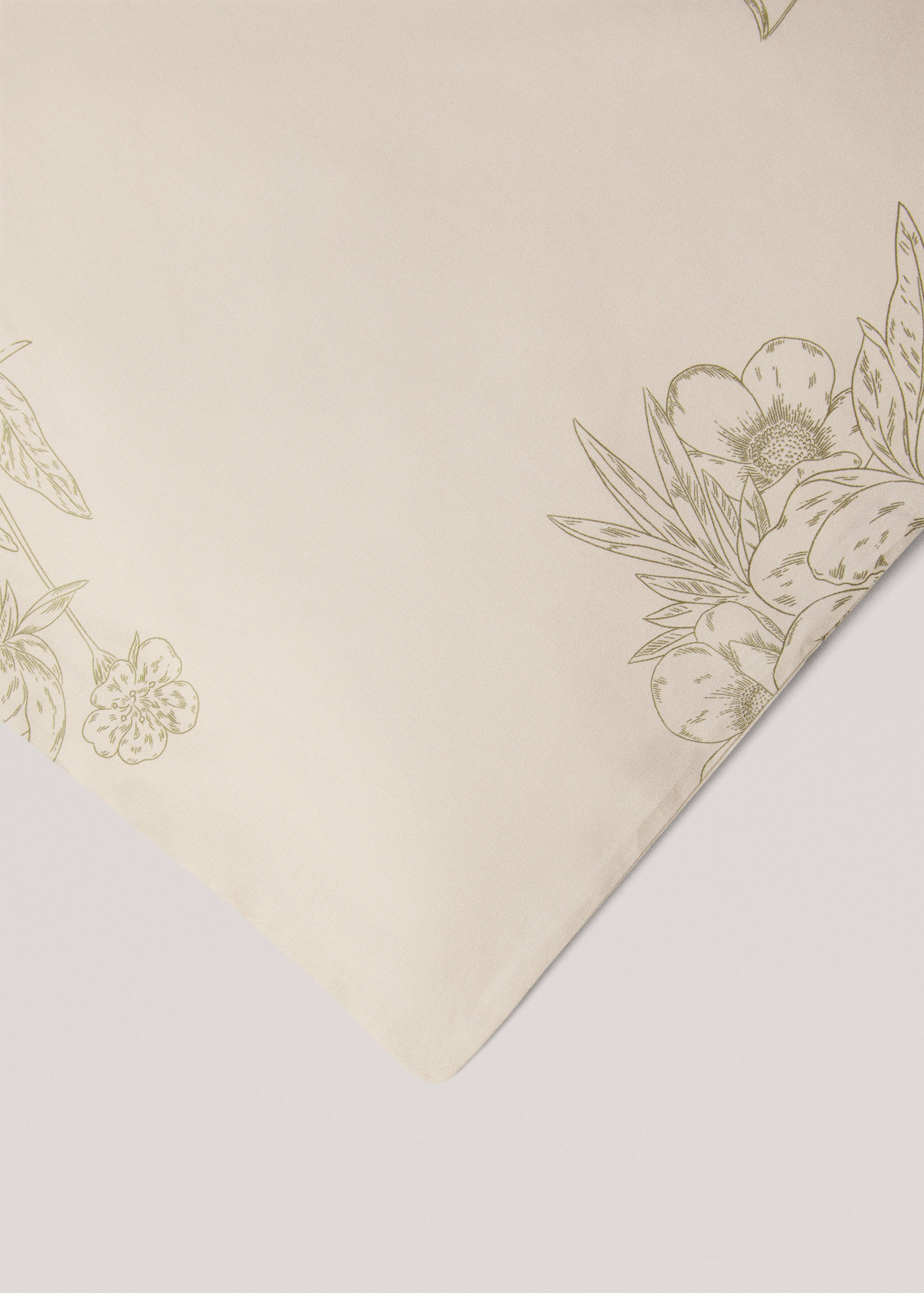 Floral design duvet cover single bed - Details of the article 3