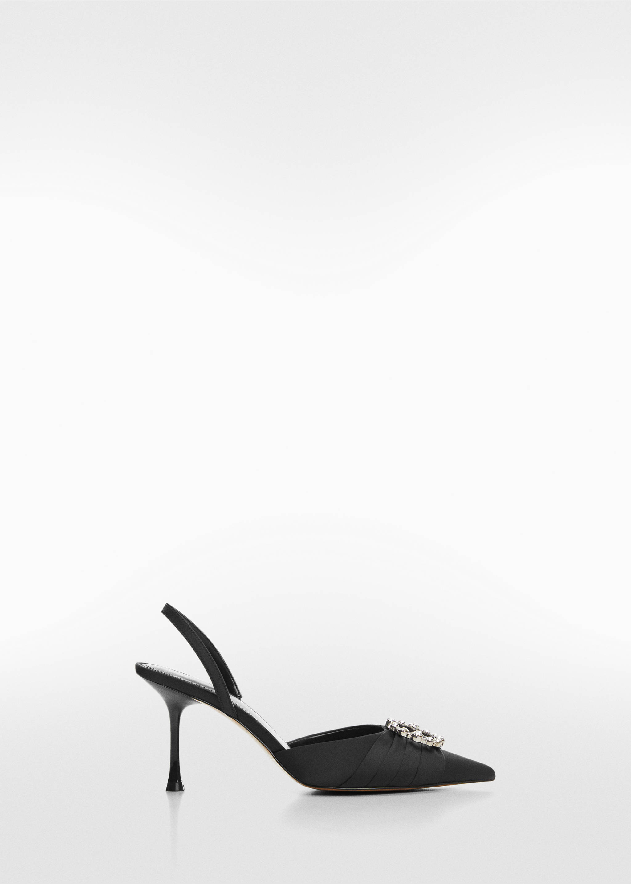 Jewel-heel shoes - Article without model, Black. Ref: 57047903-00.