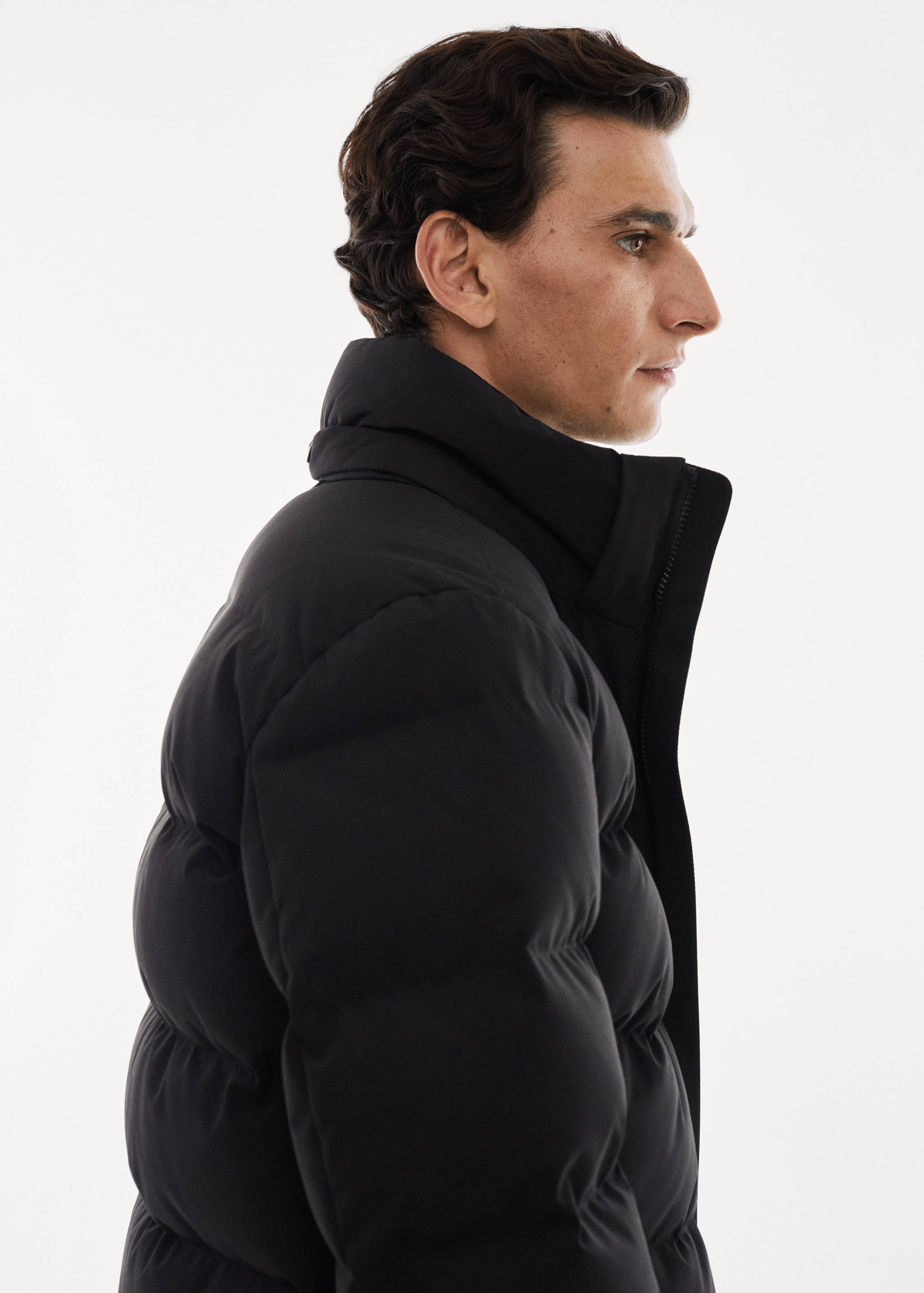 Water-repellent down anorak - Details of the article 4