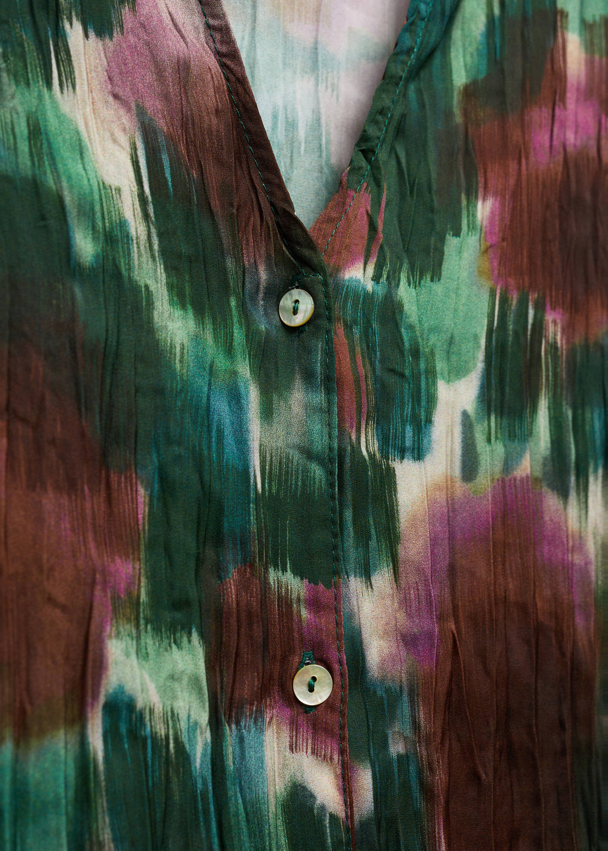 Flowy printed shirt - Details of the article 8