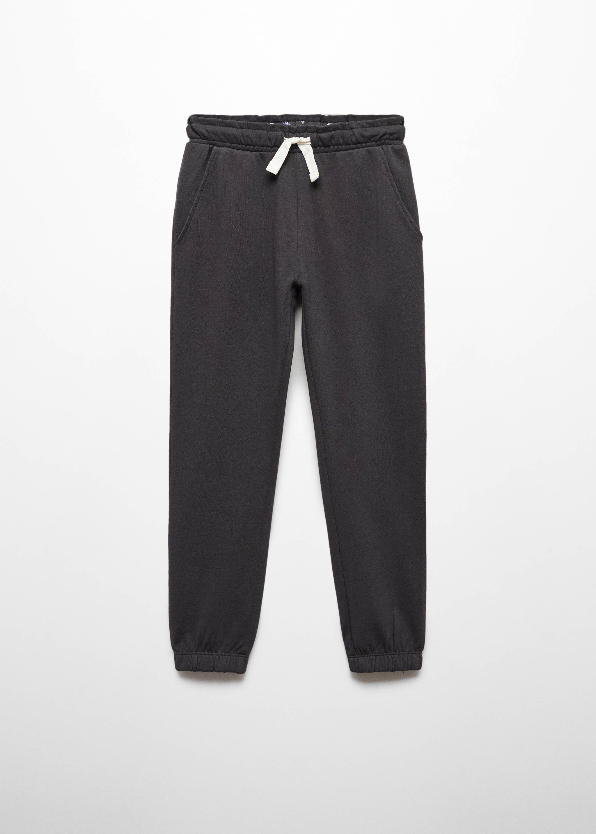Cotton jogger-style trousers - Article without model