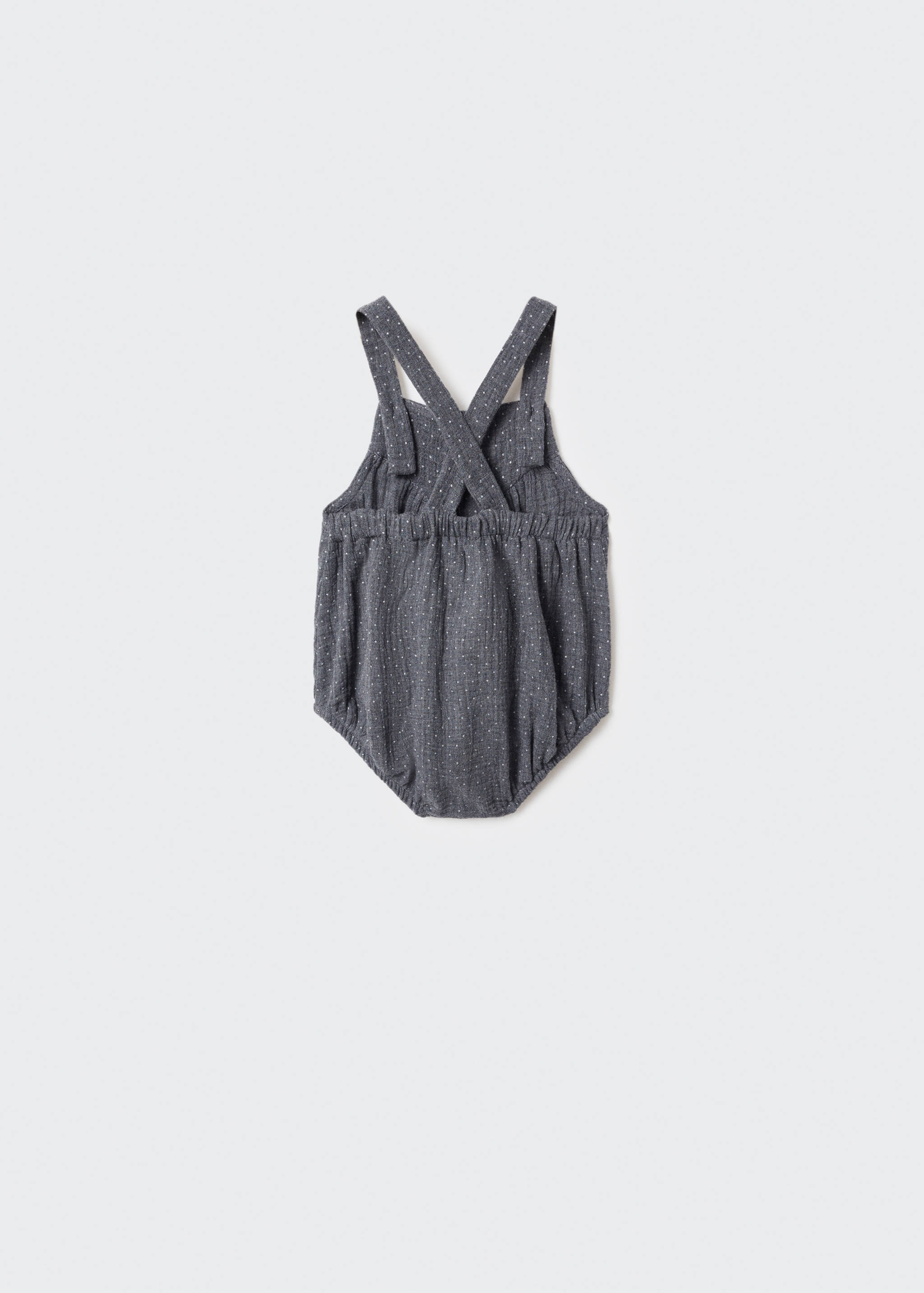 Embossed dots one-piece suit - Reverse of the article