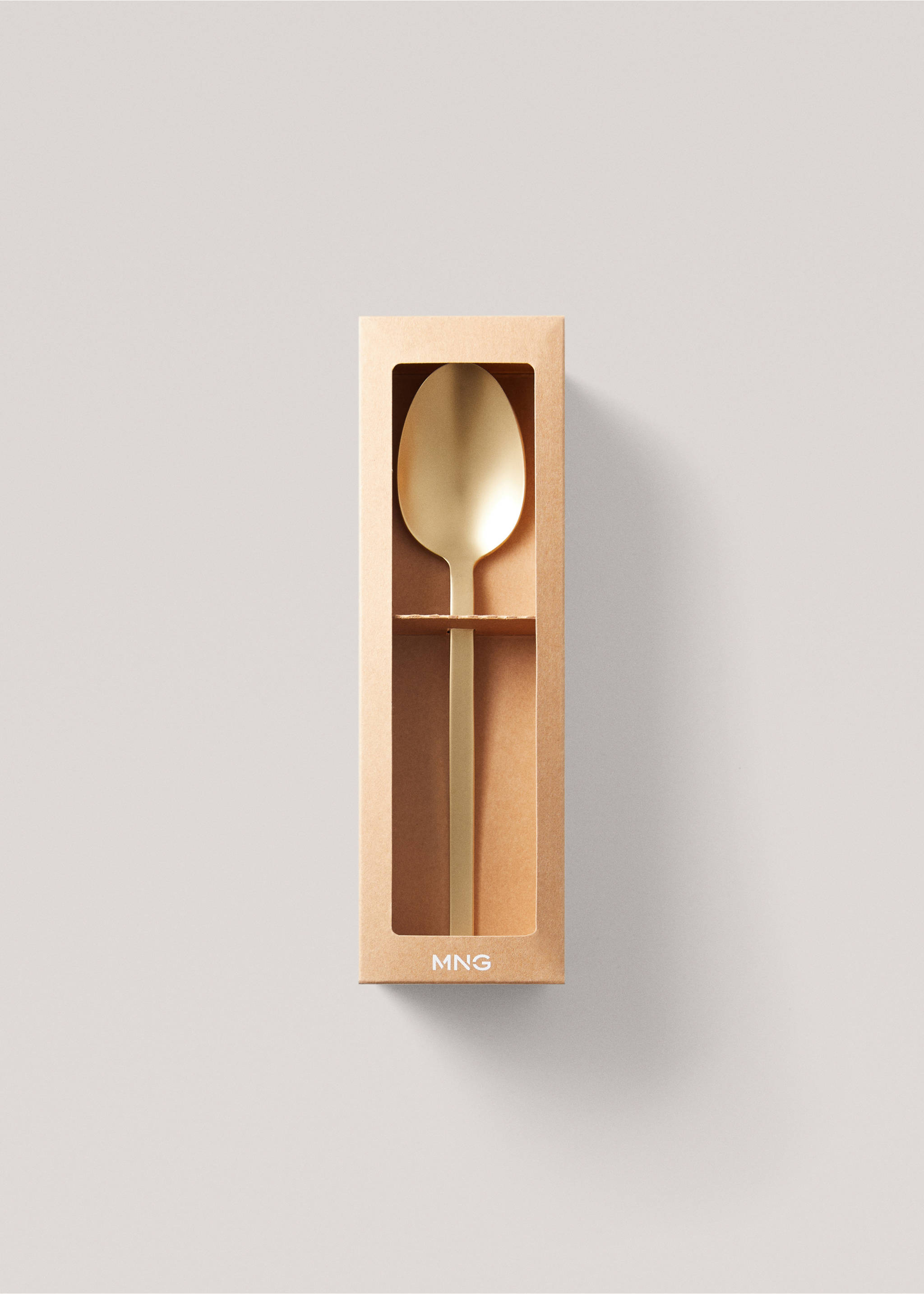 4-pack of 100% steel gold spoons - Details of the article 2, Gold. Ref: 57049082-00.