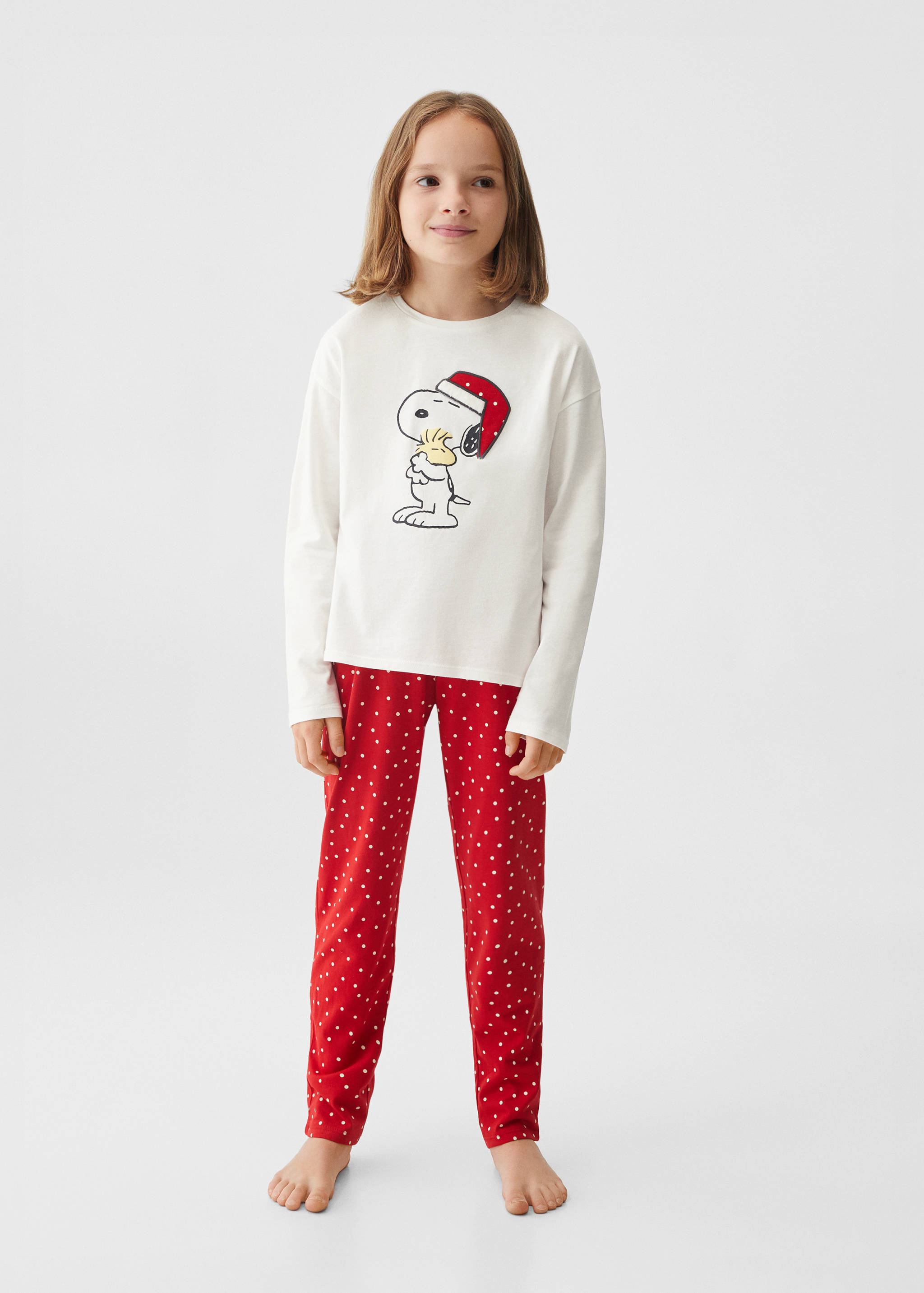 Pijama largo Snoopy - Plano general