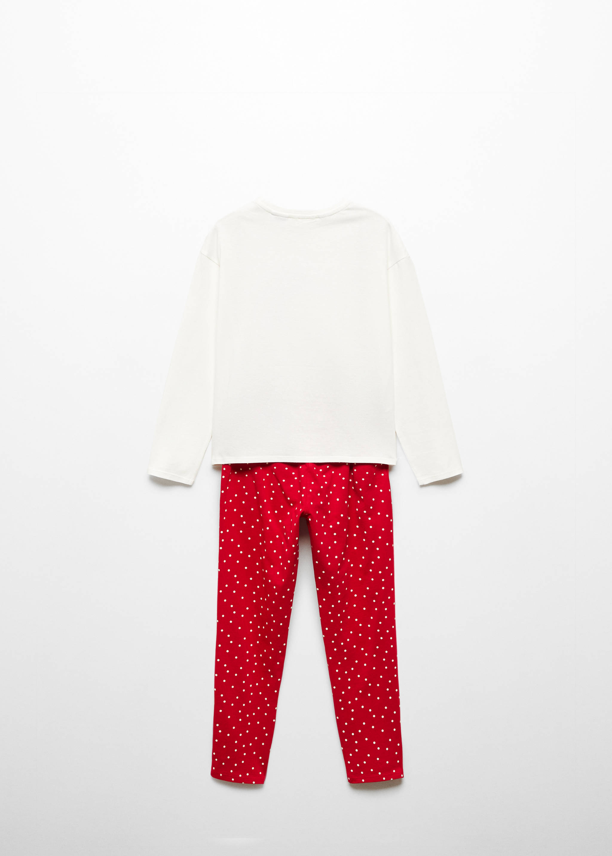 Långärmad pyjamas Snoopy - Artikelns baksida