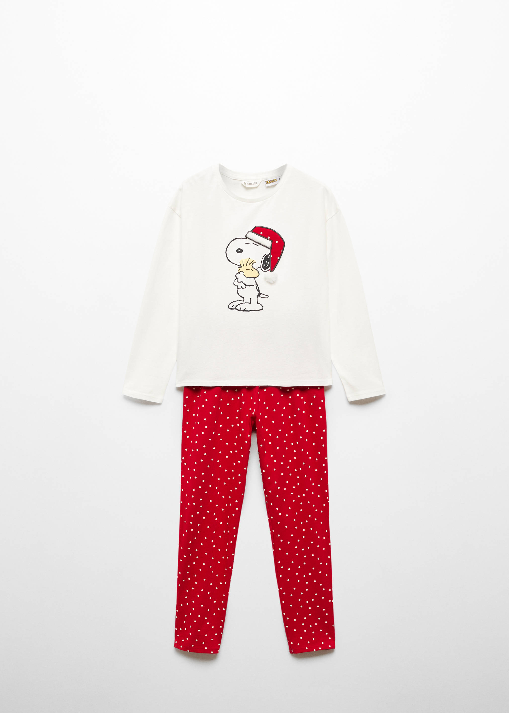Långärmad pyjamas Snoopy - Artikel utan modell