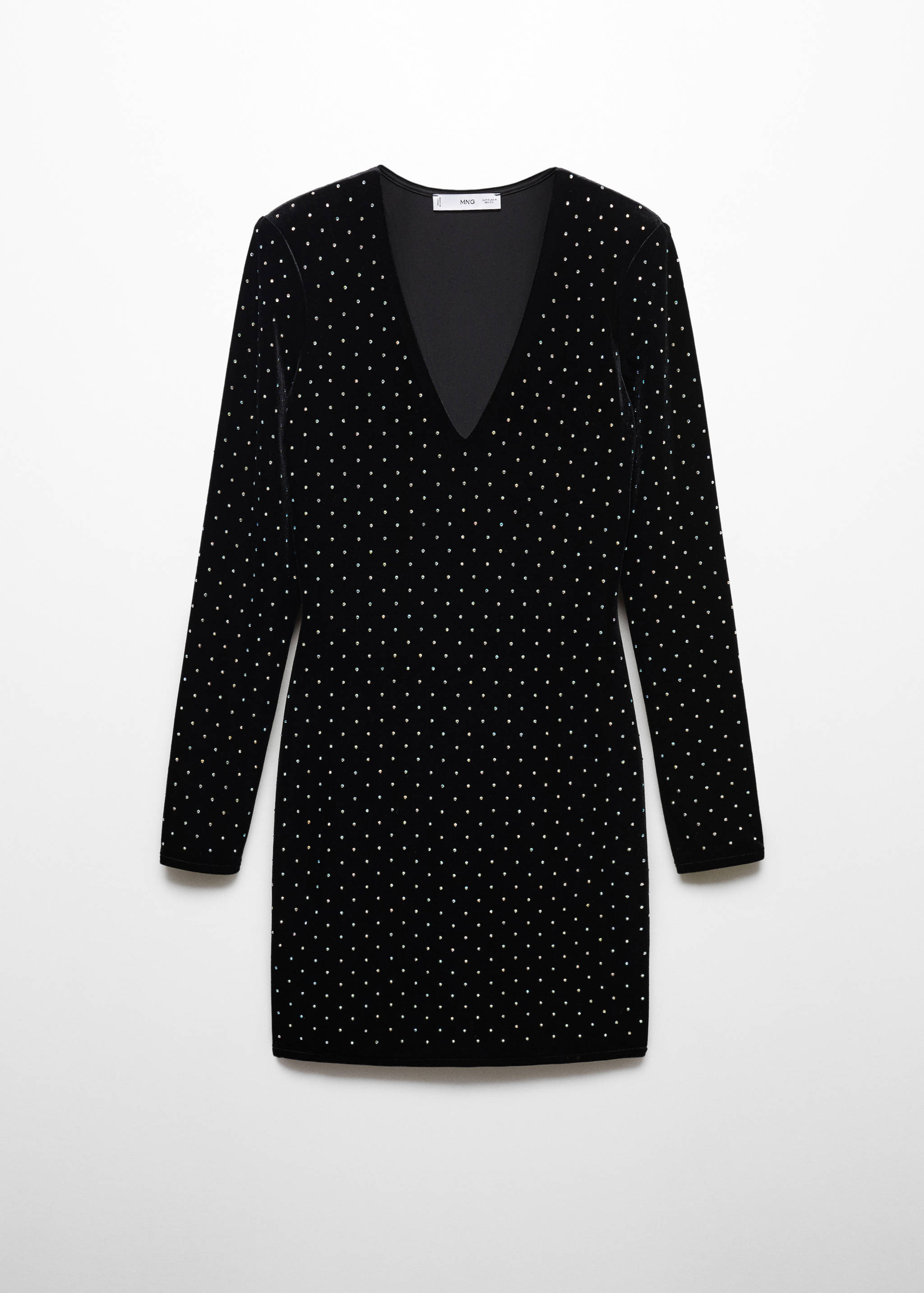 Robe velours strass - Article sans modèle