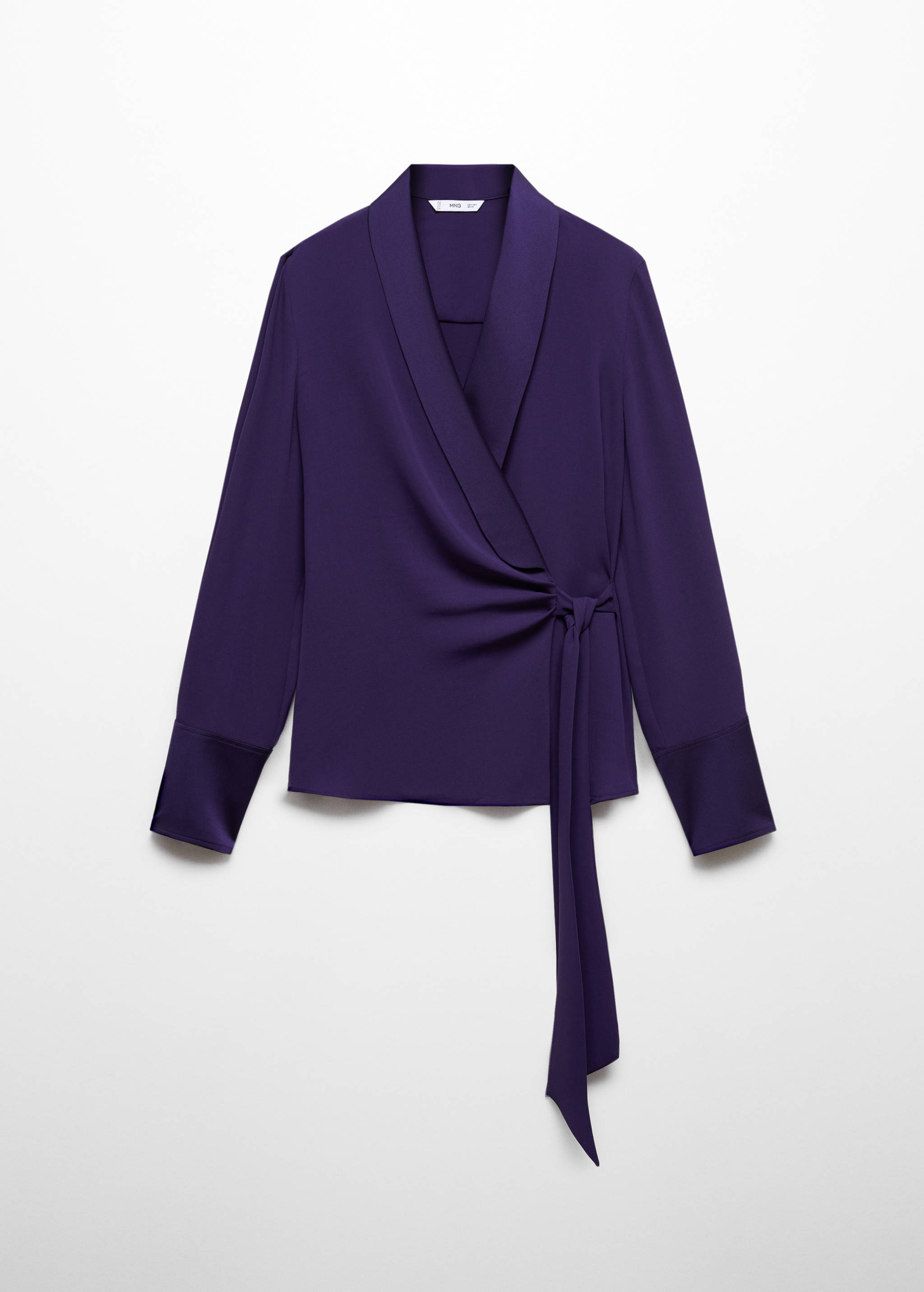 Wrapped lapel blouse - Article without model