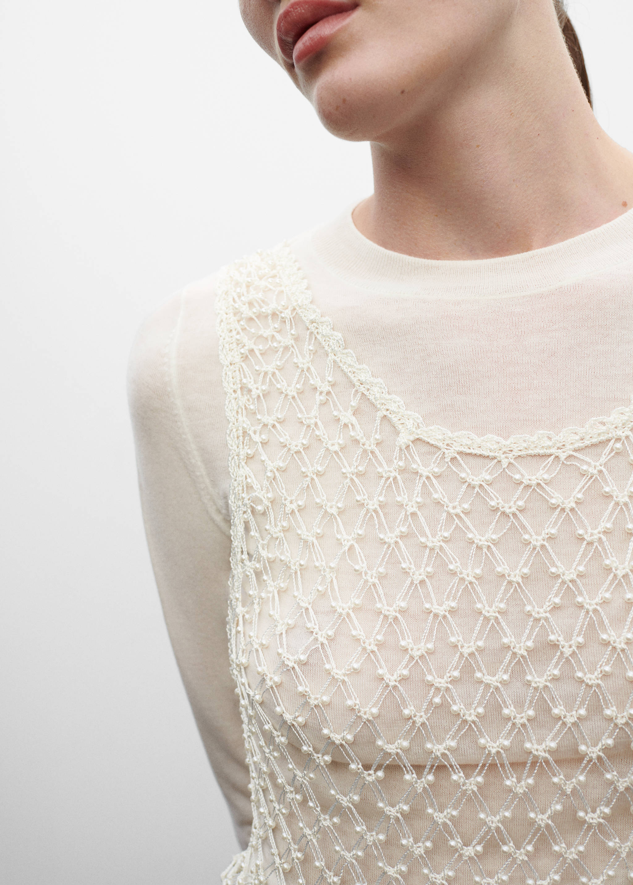 Top de contas handmade - Pormenor do artigo 6