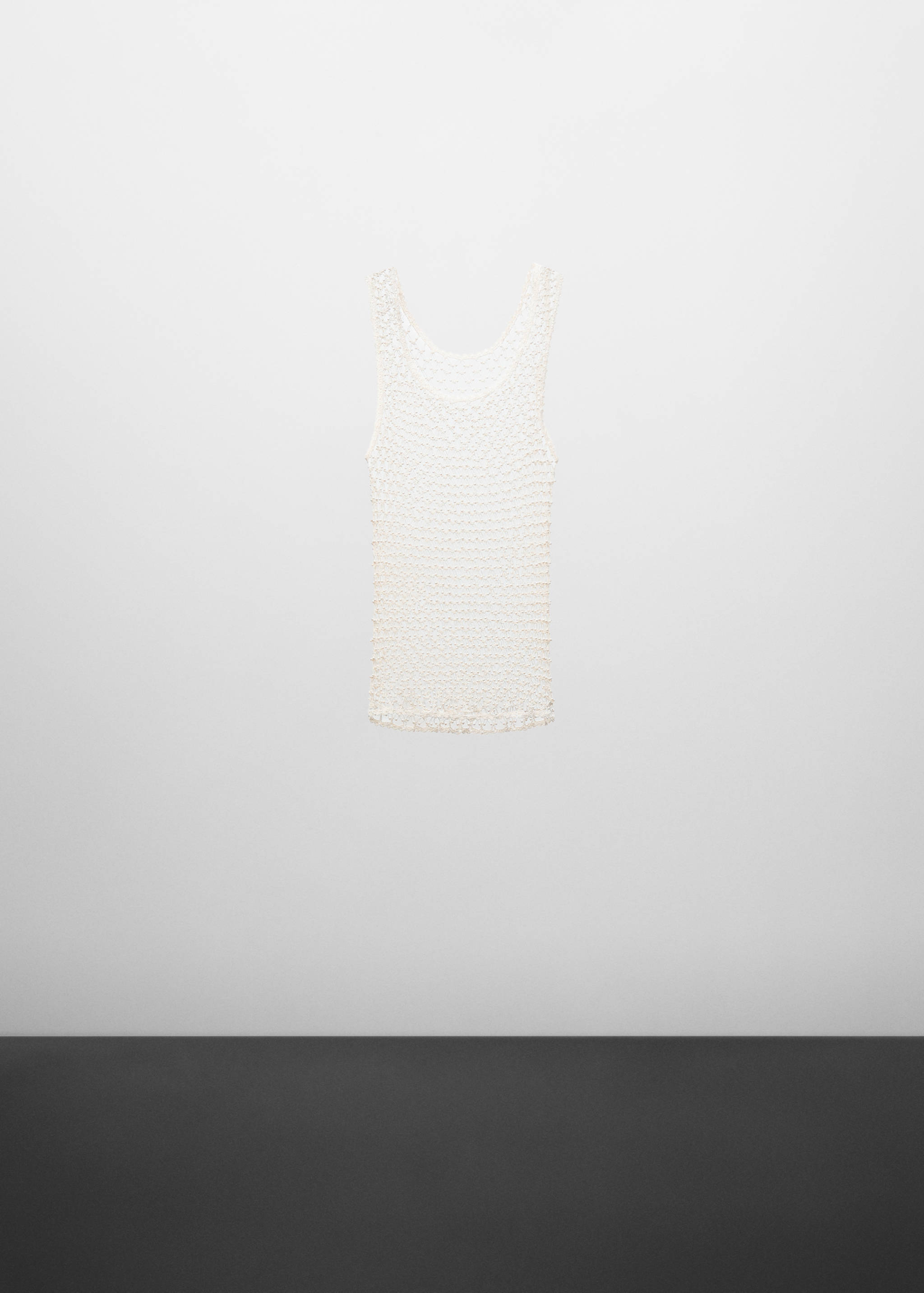 Top de contas handmade - Artigo sem modelo