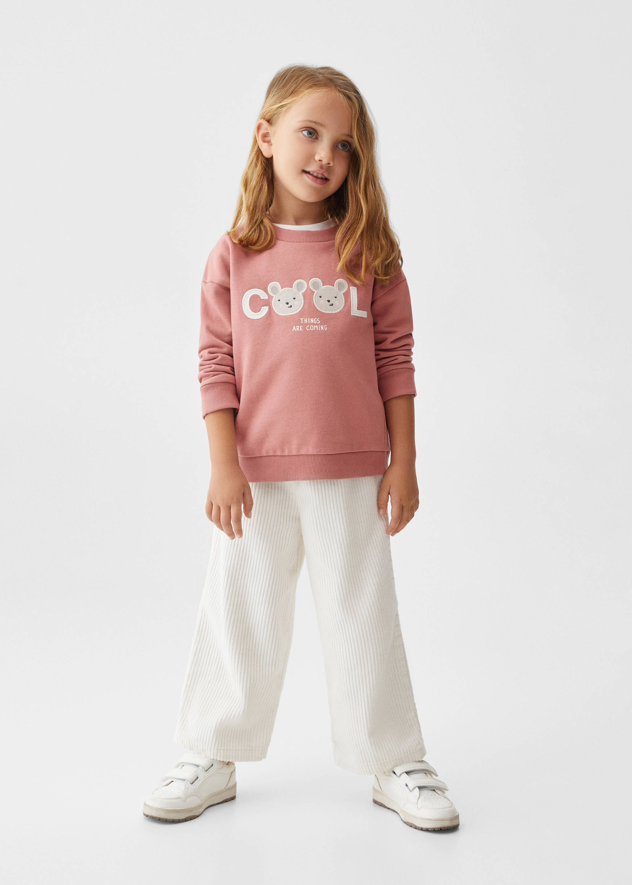 Printed message sweatshirt - General plane