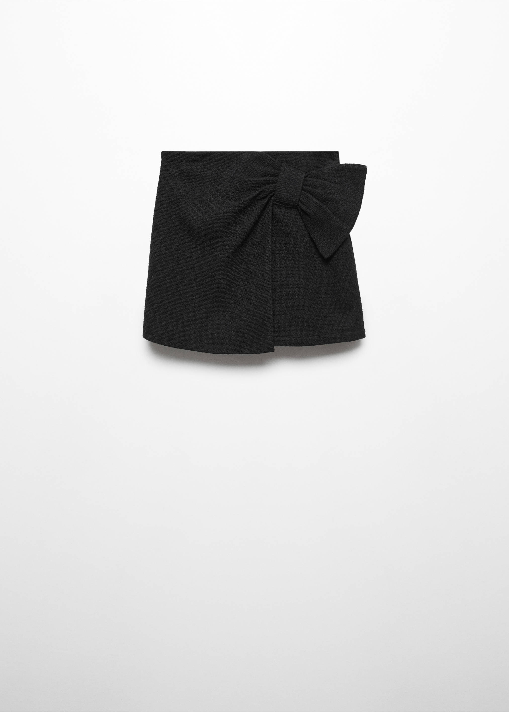 Decorative bow skirt - Article without model, Black. Ref: 57049116-00.