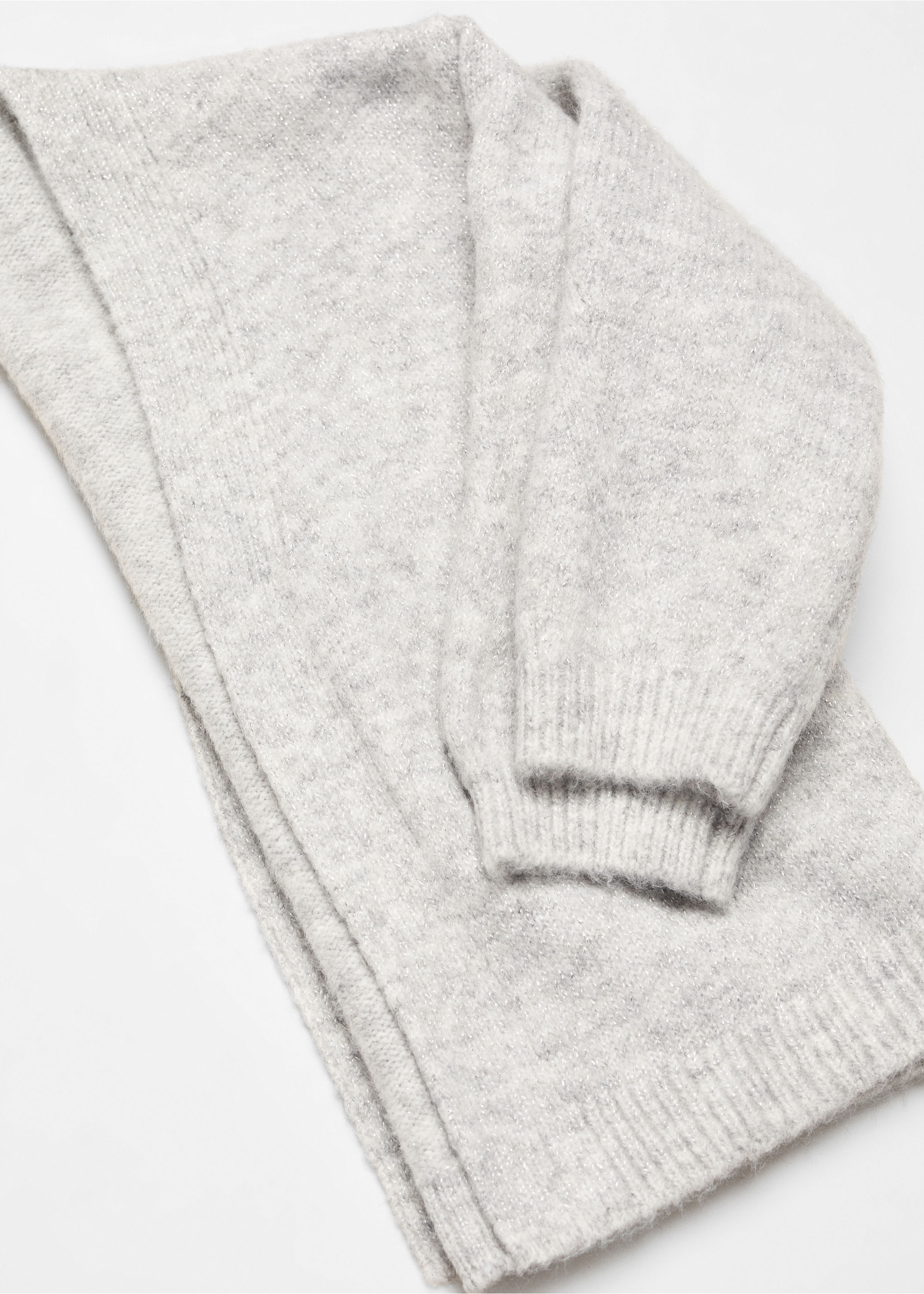 Lurex knitted cardigan - Details of the article 0