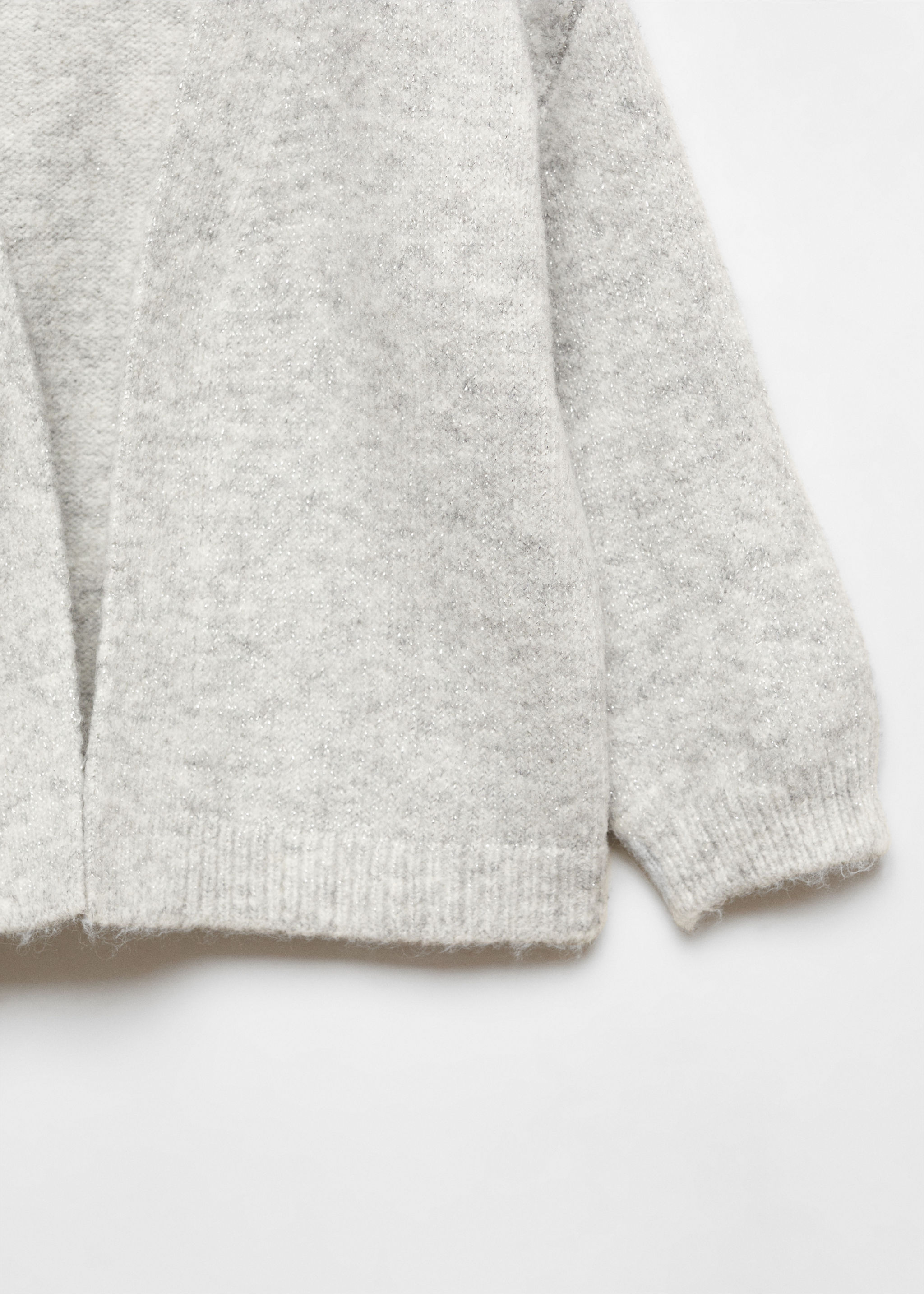 Lurex knitted cardigan - Details of the article 8