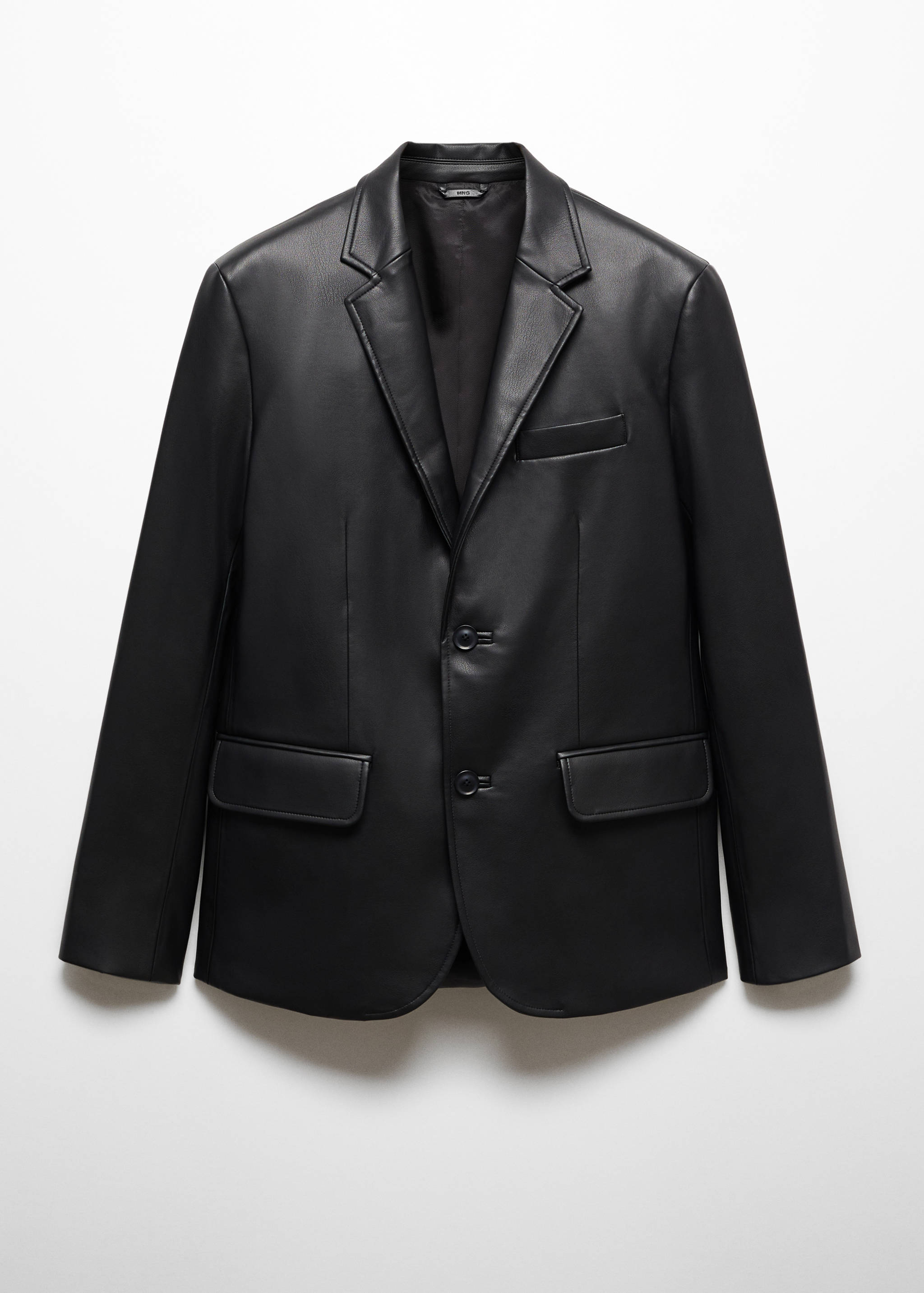 Blazer mit Leder-Effekt - Artikel ohne Model