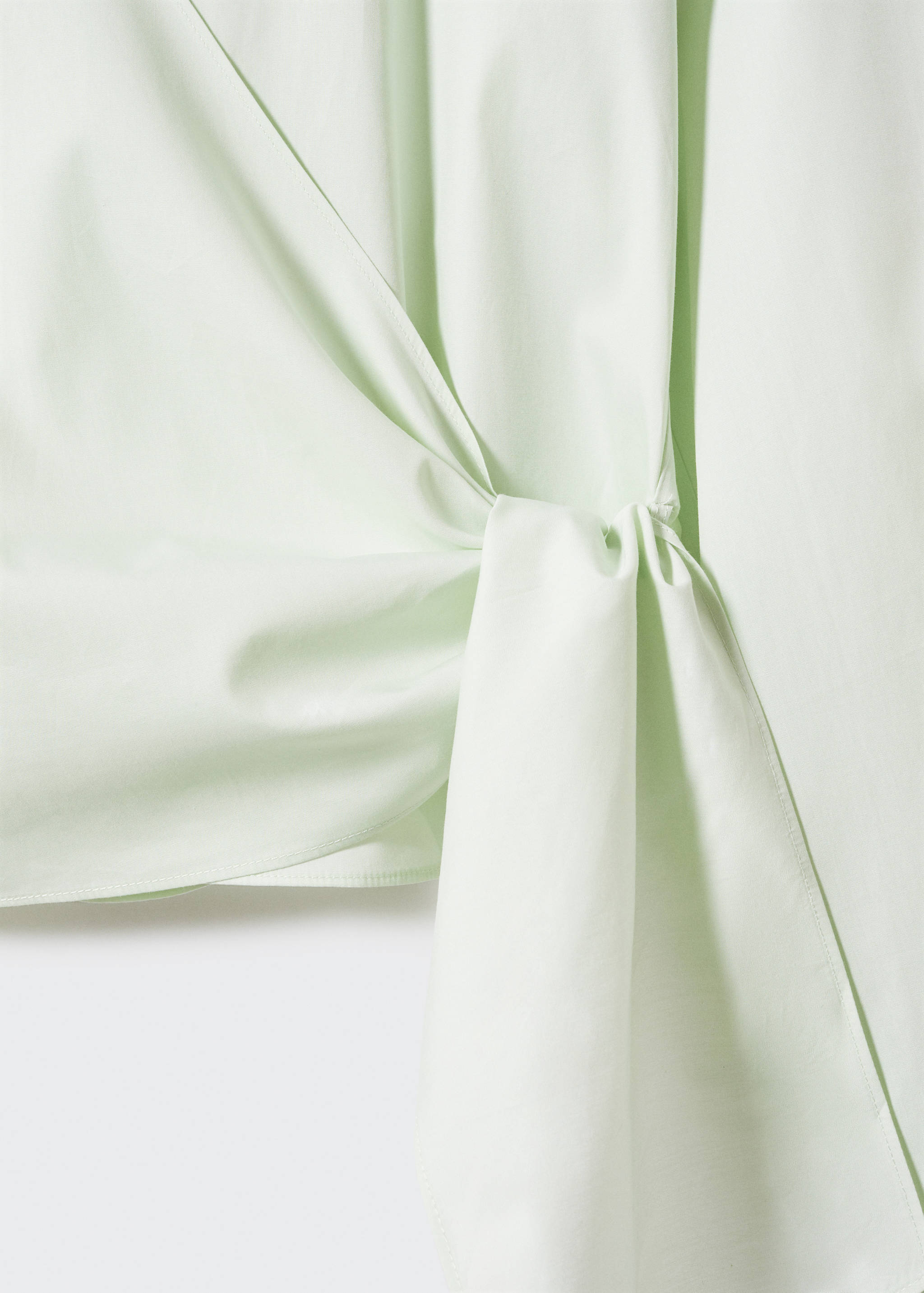 Wickelhemd mit Knotendetail - Detail des Artikels 8