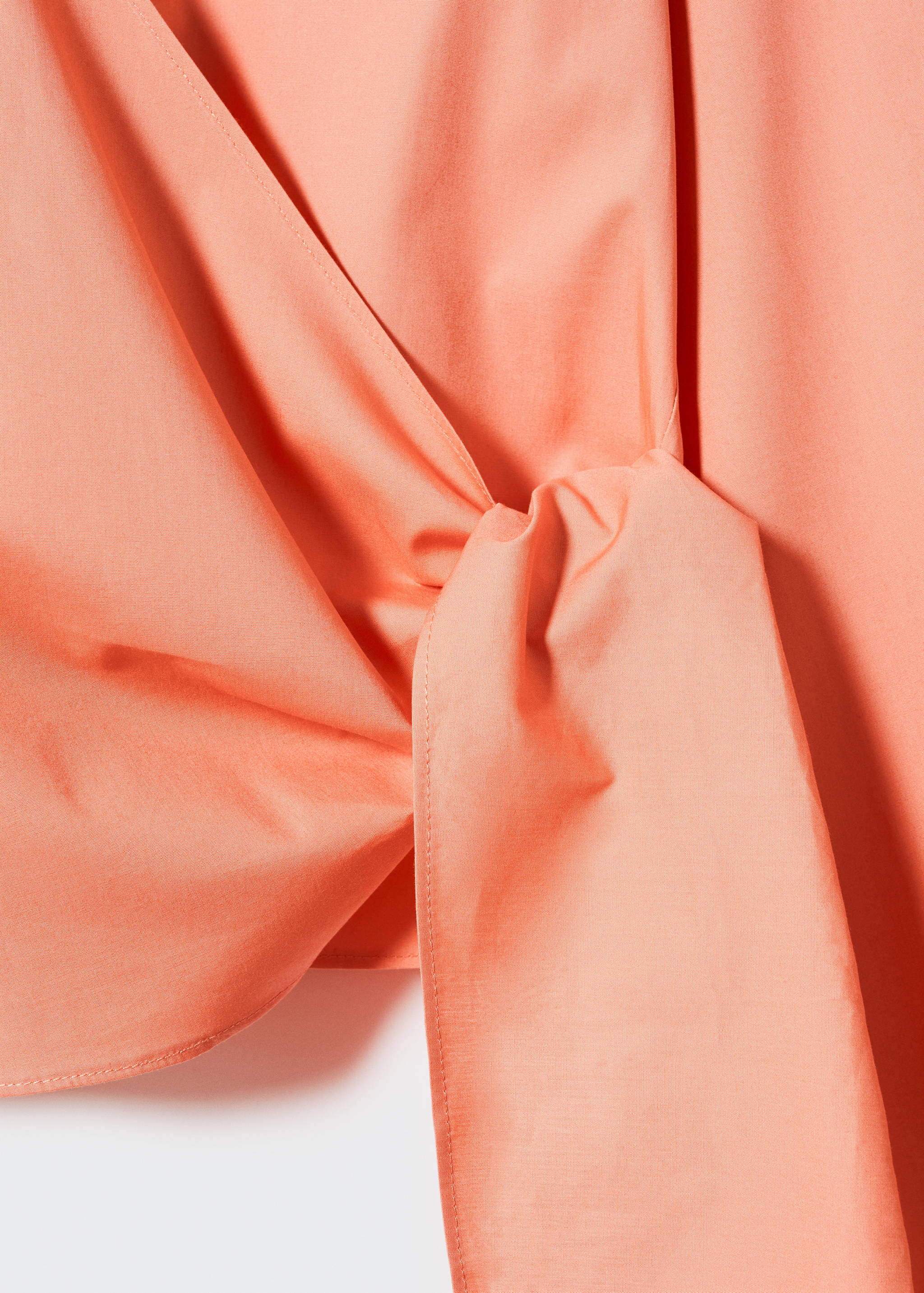 Wickelhemd mit Knotendetail - Detail des Artikels 8