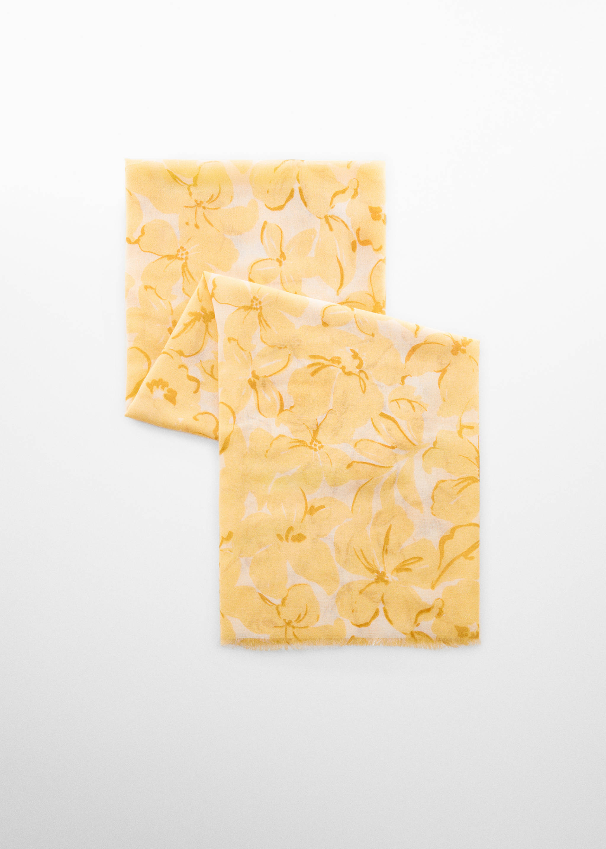 Floral print scarf - Article without model