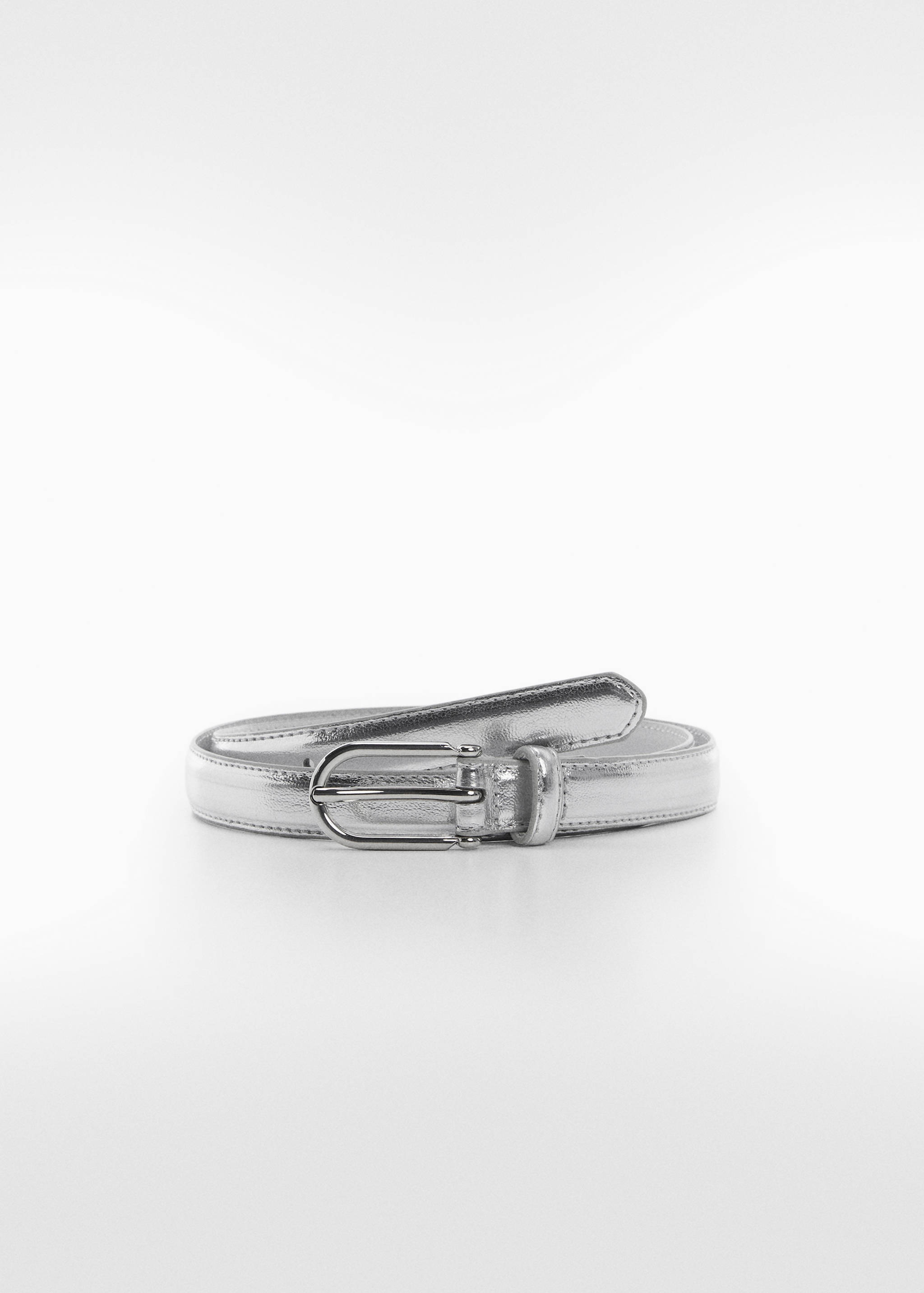 Buckle skinny belt - Article without model