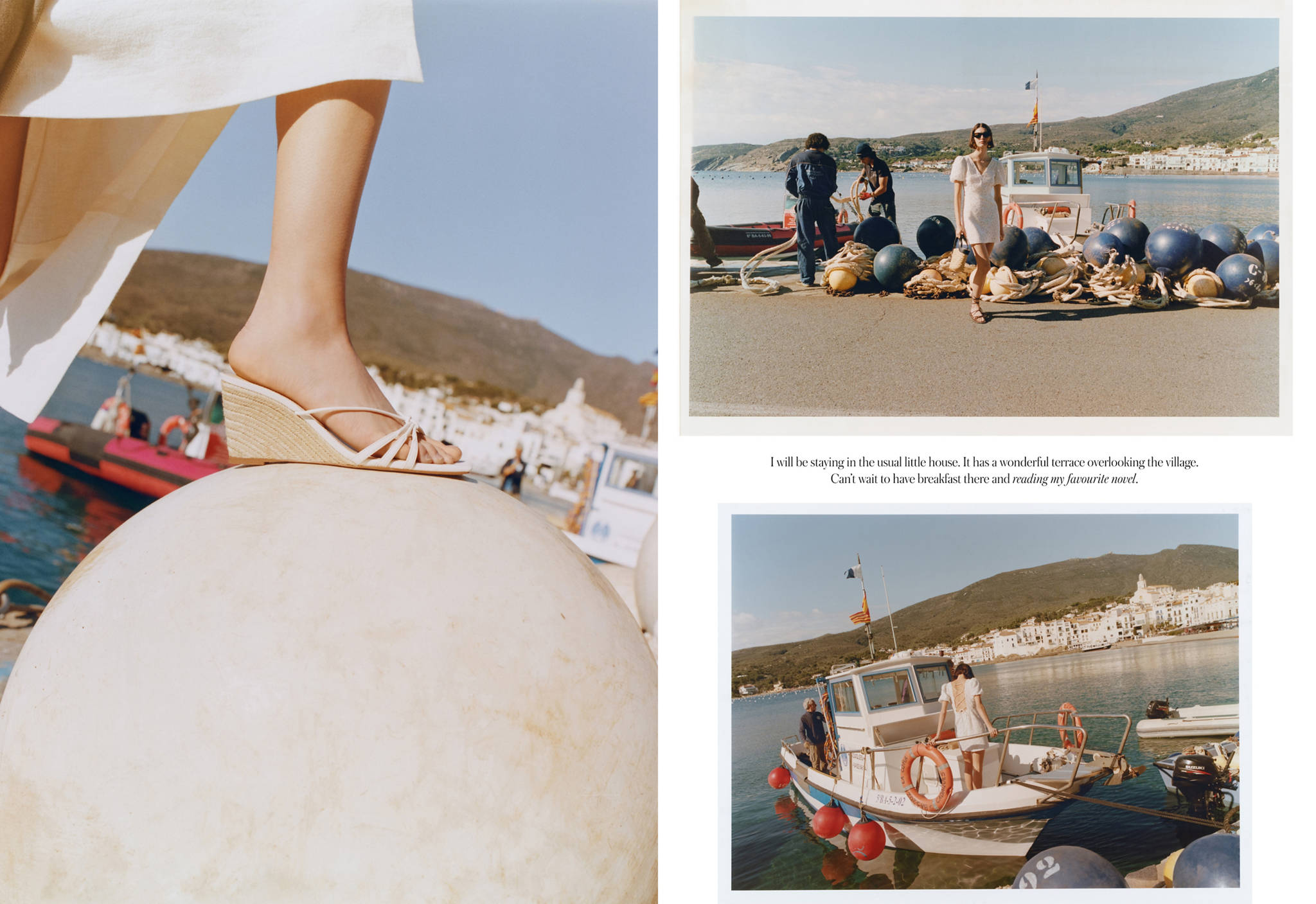 Wedge strips sandals - Panoramic plane