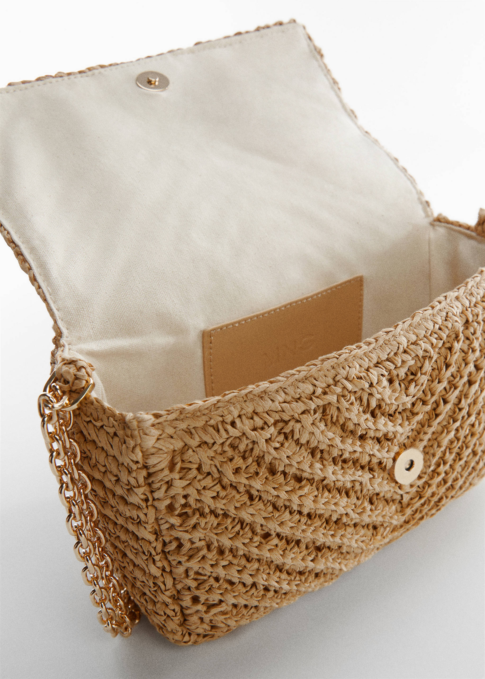 Sac fibre naturelle rabat - Détail de l'article 2