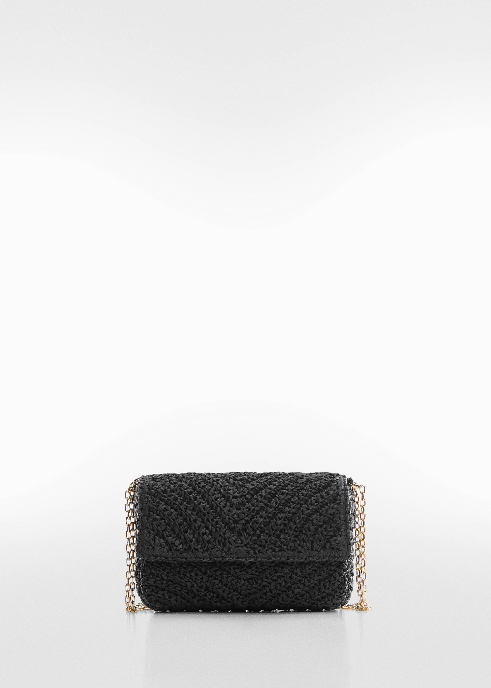 Natural fibre bag with flap - Article without model