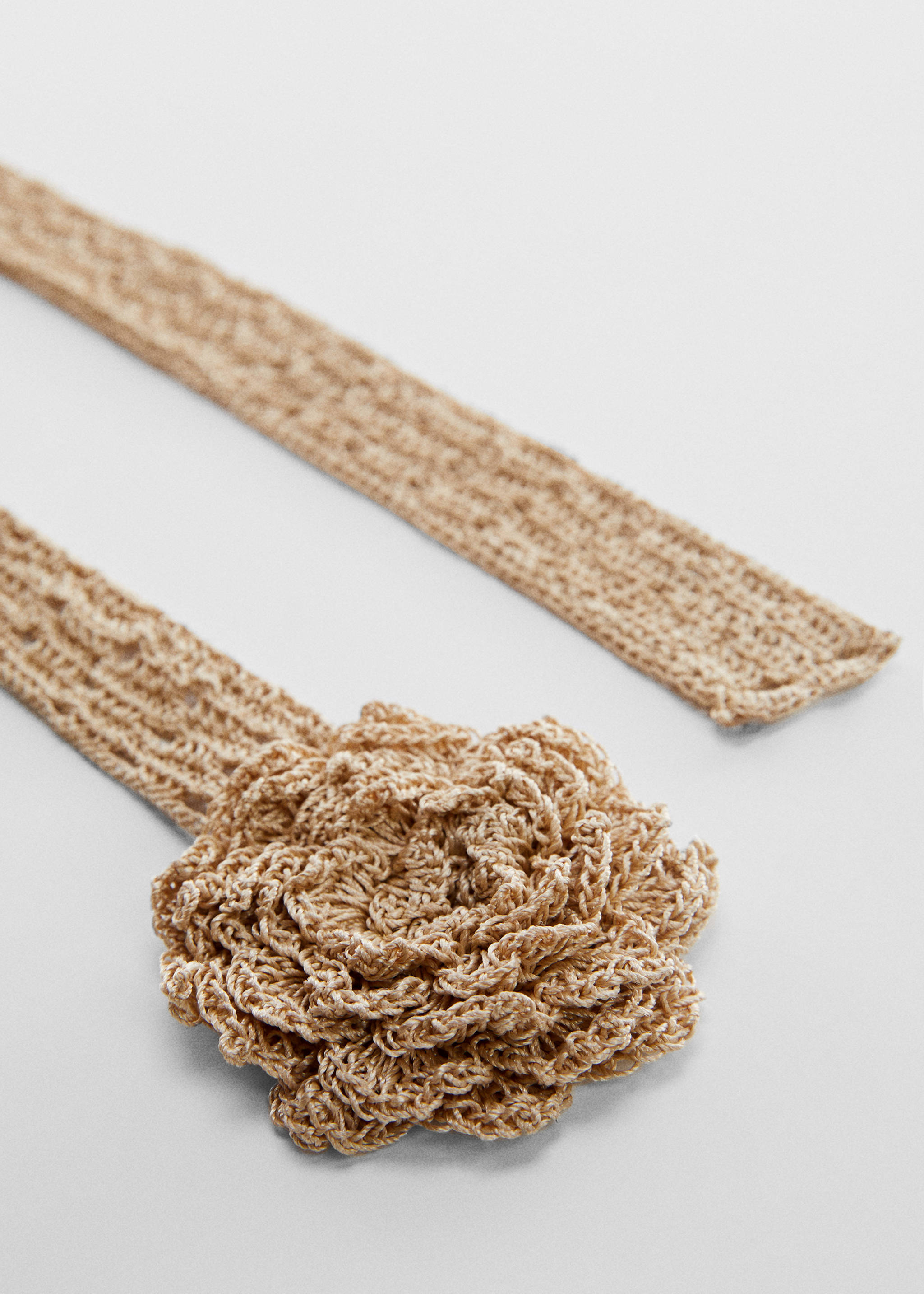 Flower buckle belt - Details of the article 1