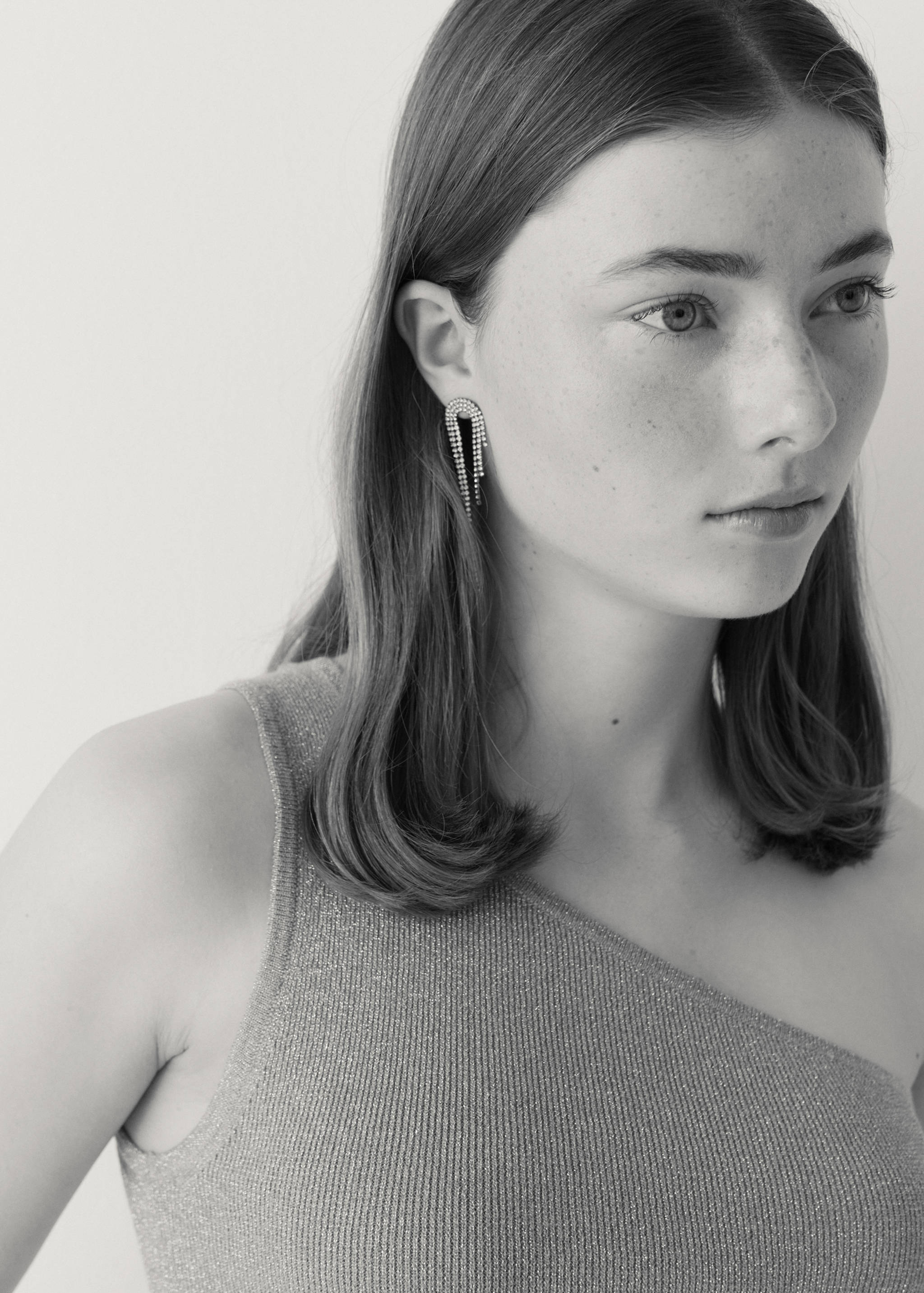 Boucles d'oreilles pendantes strass - Détail de l'article 5