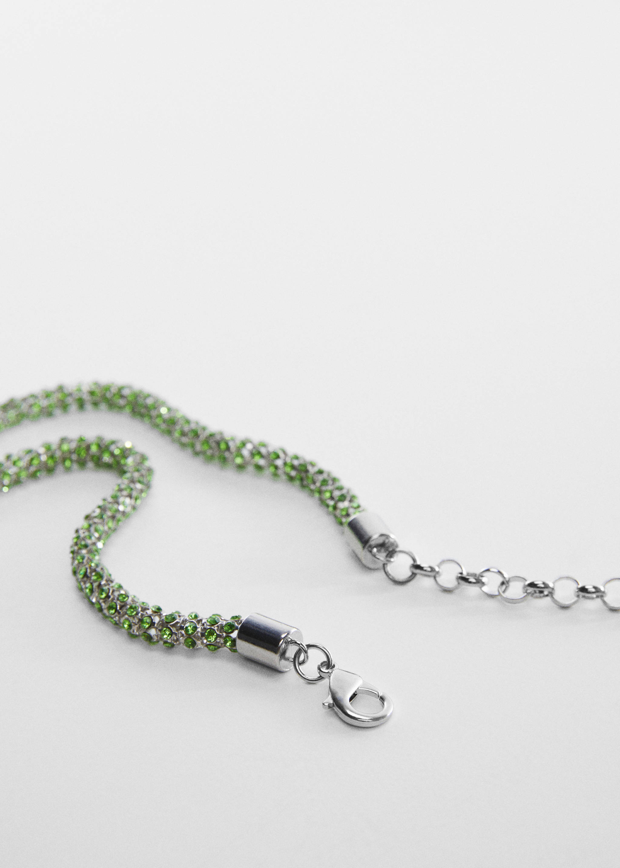 Rhinestone skinny belt - Details of the article 1