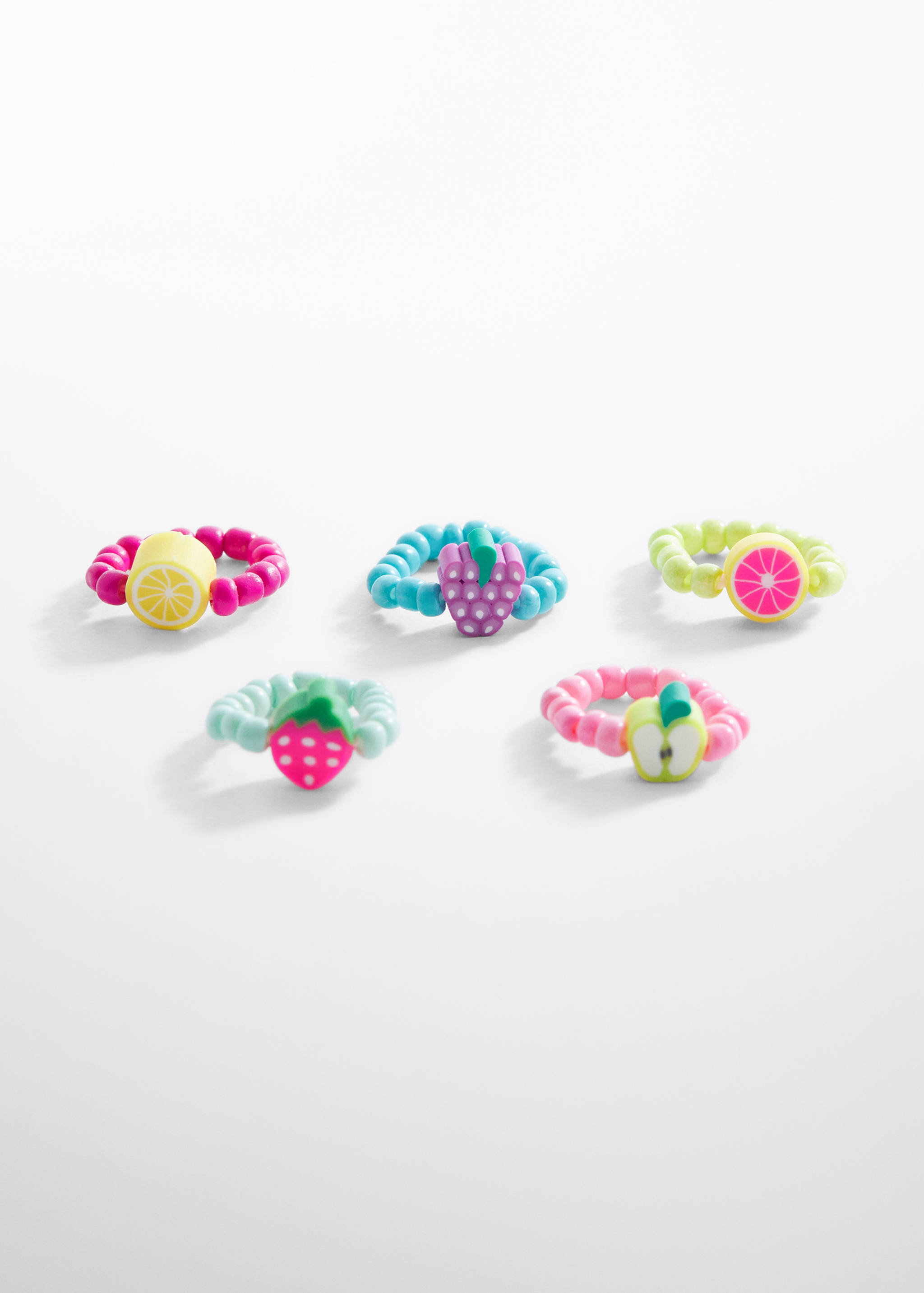 Lot 5 bagues combinées - Article sans modèle