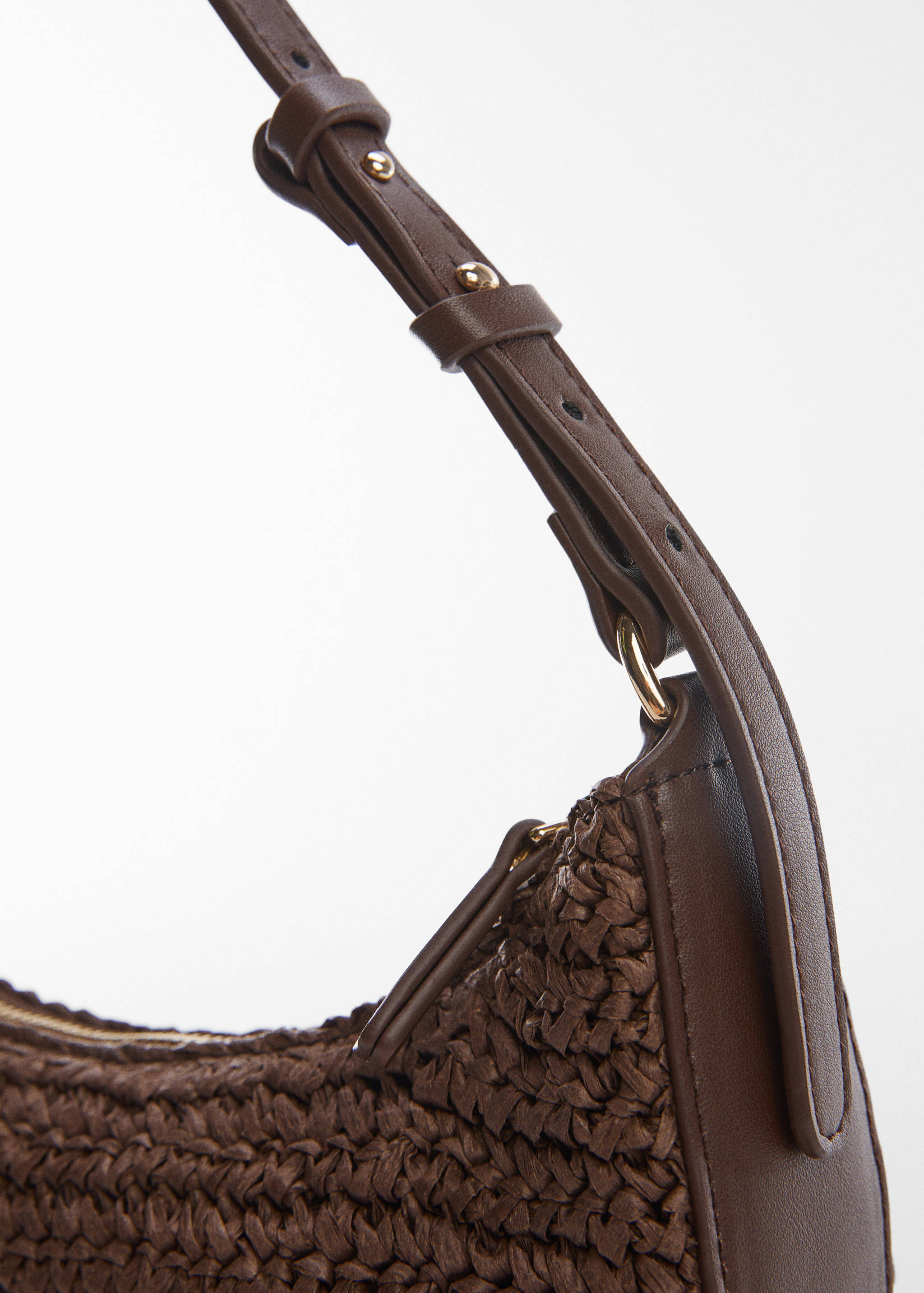 Schultertasche aus Naturfaser - Detail des Artikels 1