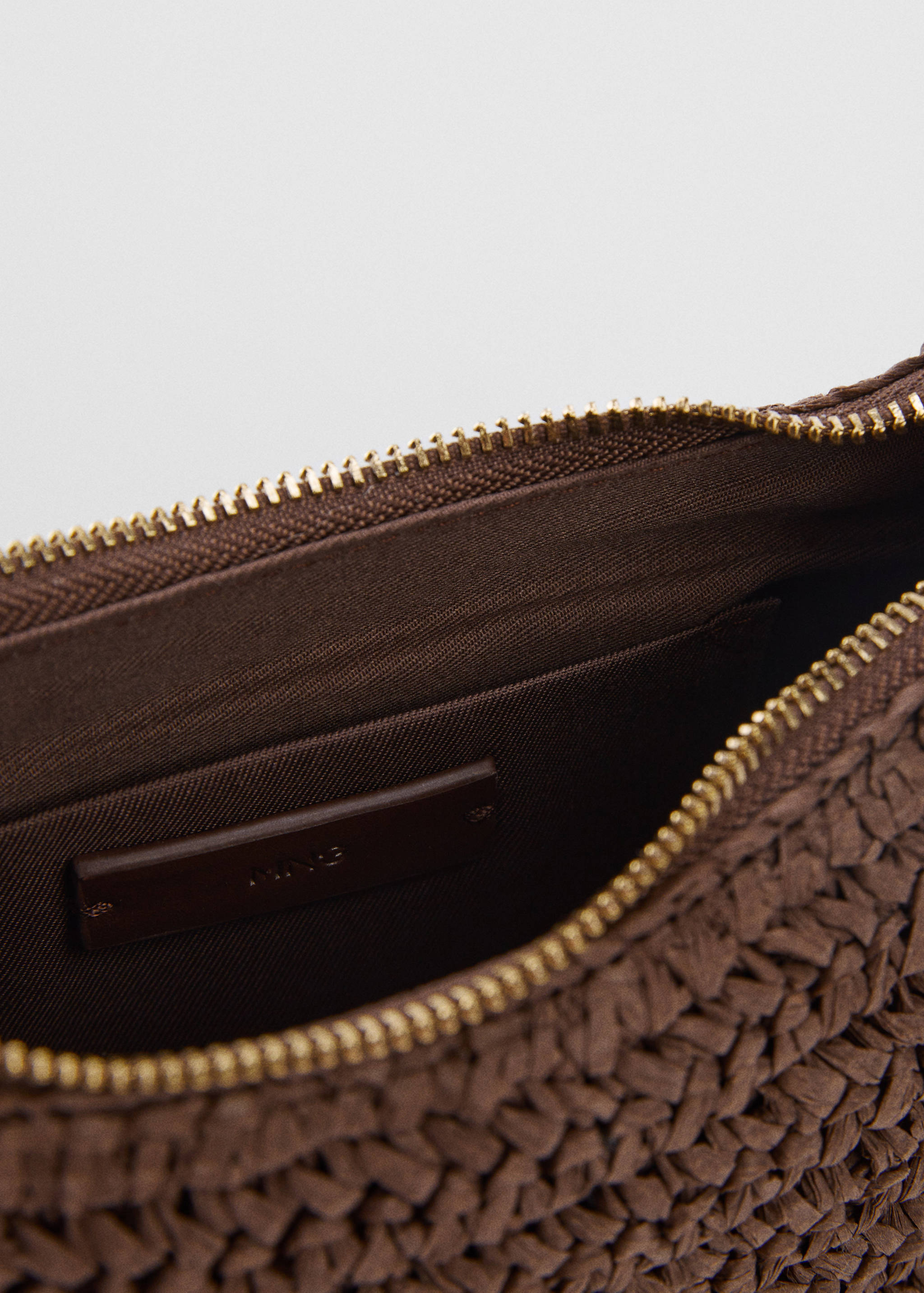 Schultertasche aus Naturfaser - Detail des Artikels 2