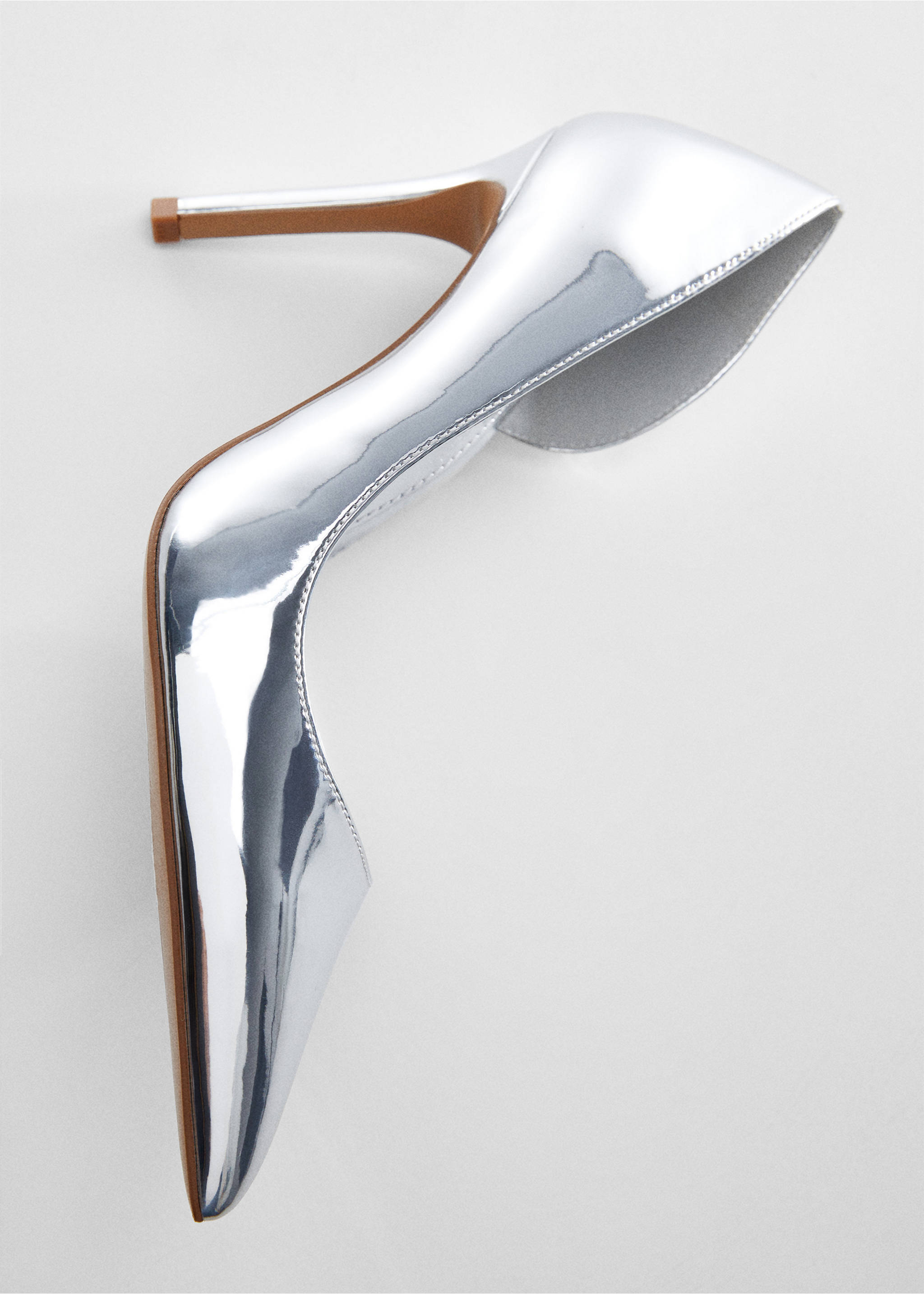 Chaussures talon asymétriques - Détail de l'article 5, Argent. Ref: 57050099-00.