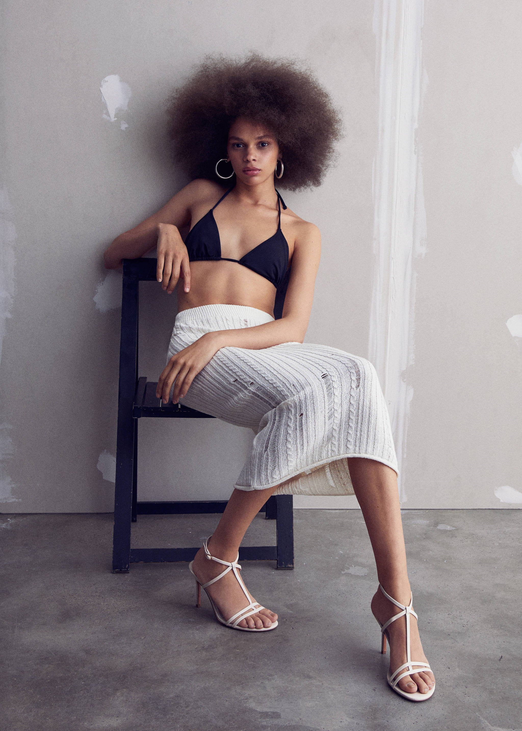 Sandales talon à bride - Plan général