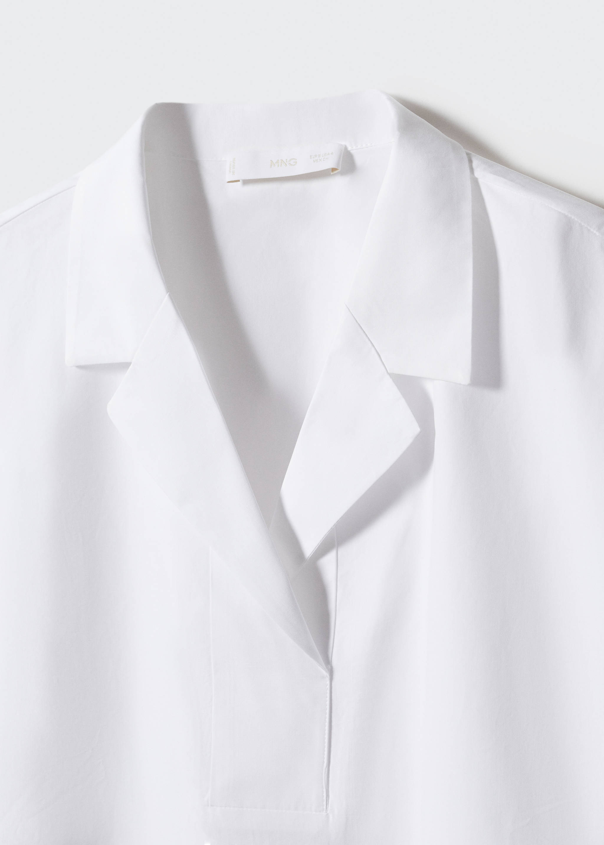 Short sleeved cotton shirt - Details of the article 8