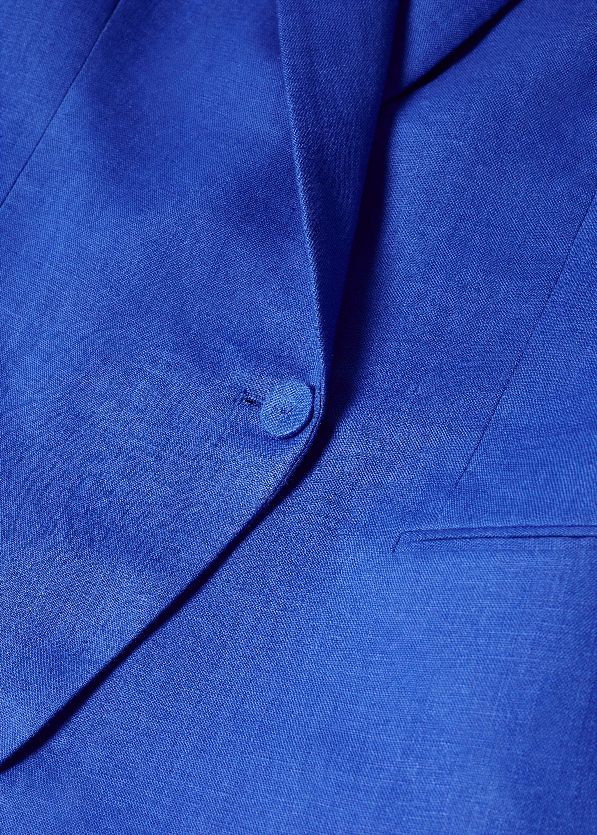 Linen suit jacket - Details of the article 8